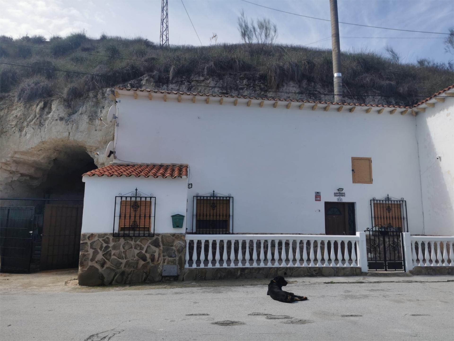 Vista exterior de Finca rústica en venta en Cortes de Baza con Calefacción, Terraza y Trastero