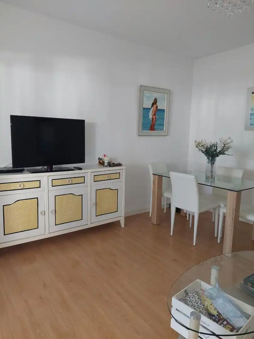 Living room of Apartments for sale in Chiclana de la Frontera  with Heating, Private garden and Parquet flooring