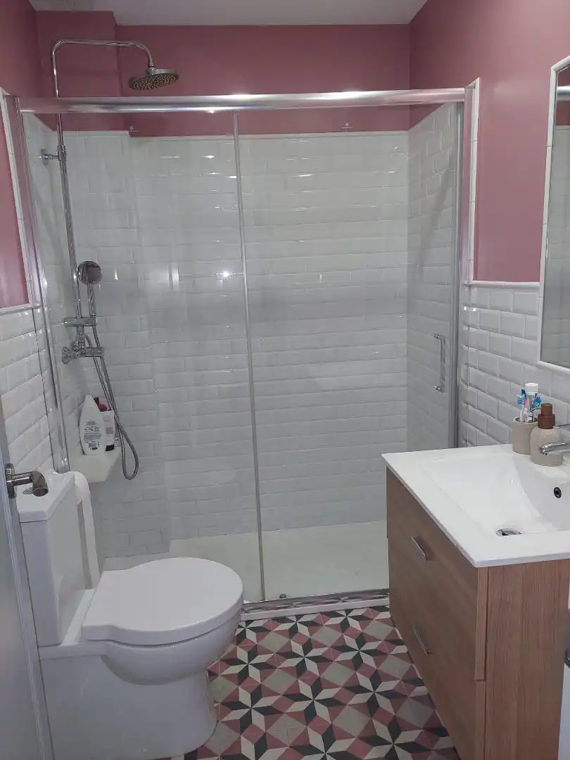 Bathroom of Apartments for sale in Chiclana de la Frontera  with Heating, Private garden and Parquet flooring