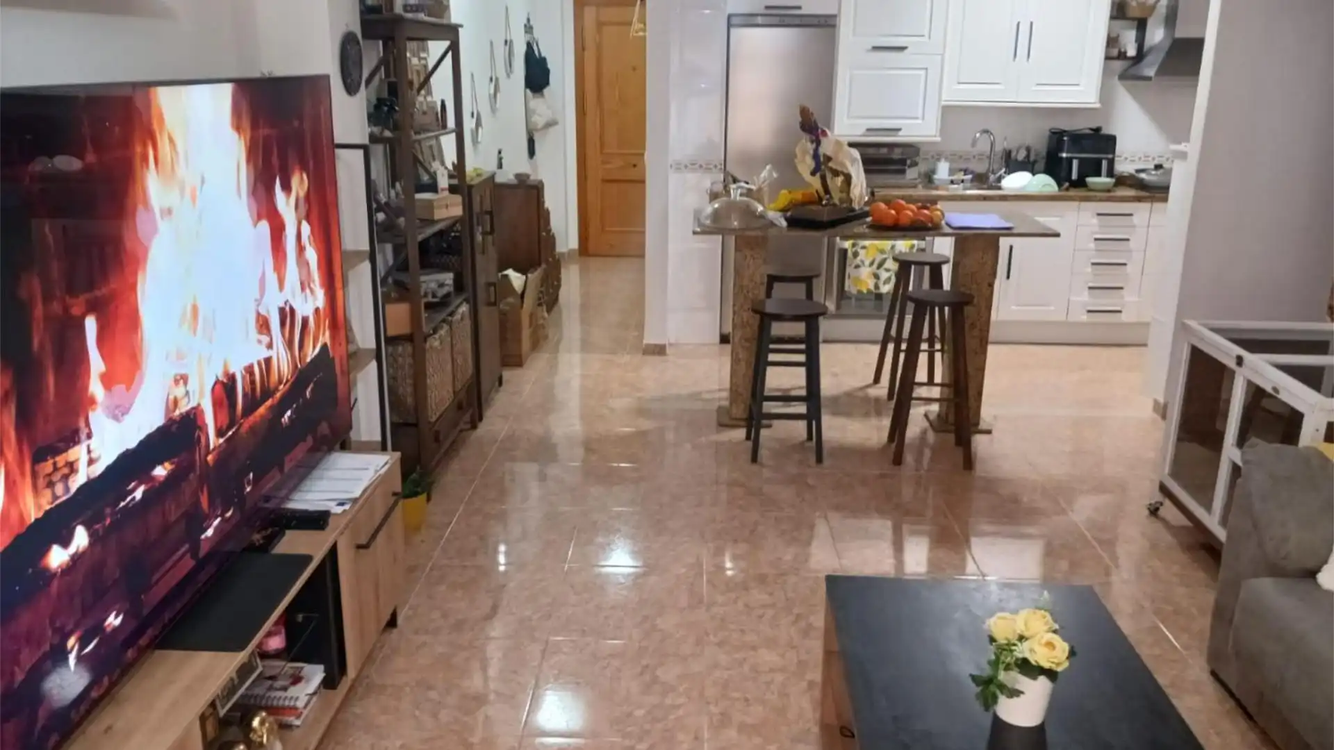 Flat for sale in Calle la Española, 40, Las Cabañuelas Kitchen of Flat for sale in Vícar with Air Conditioner