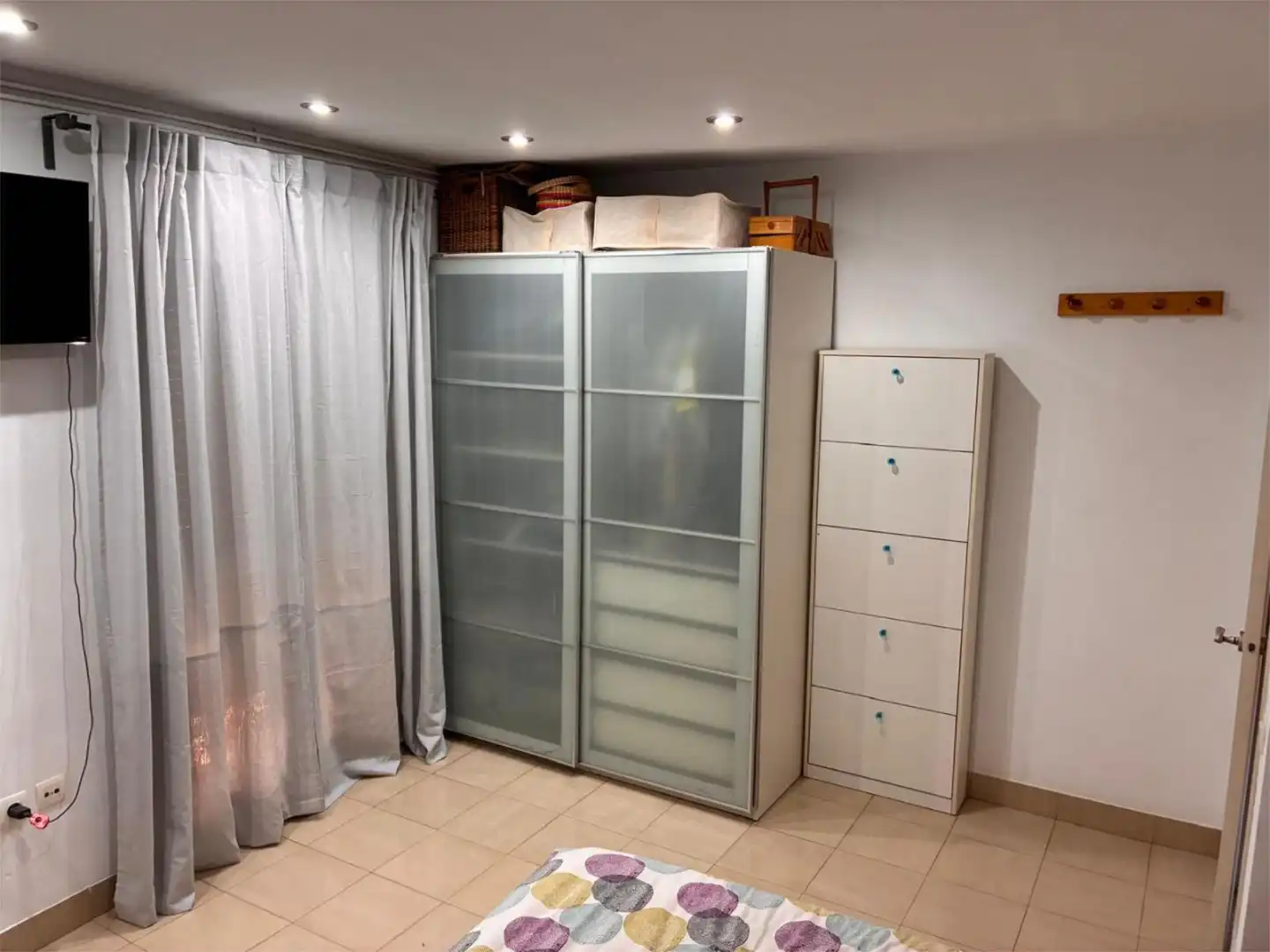 Flat for sale in Carrer de Santa Maria, 27, Barri Antic Bedroom of Flat for sale in Manresa with Air Conditioner, Terrace and Balcony