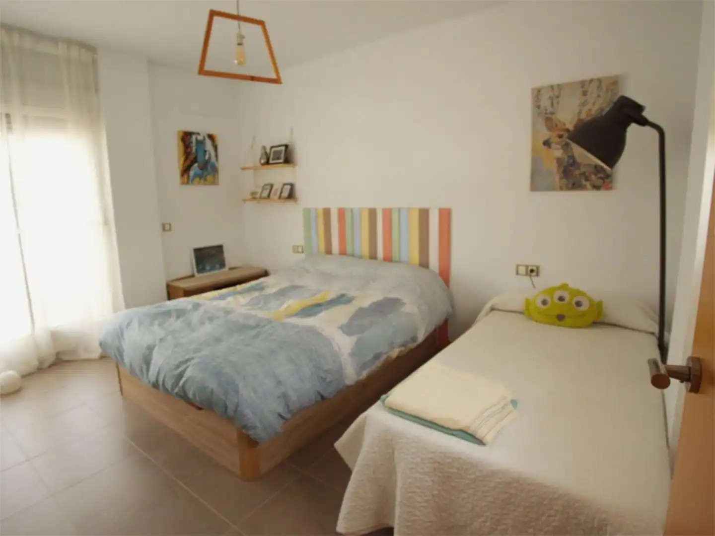 Dormitori de Casa o xalet en venda en San Nicolás del Puerto amb Jardí privat, Terrassa i Traster