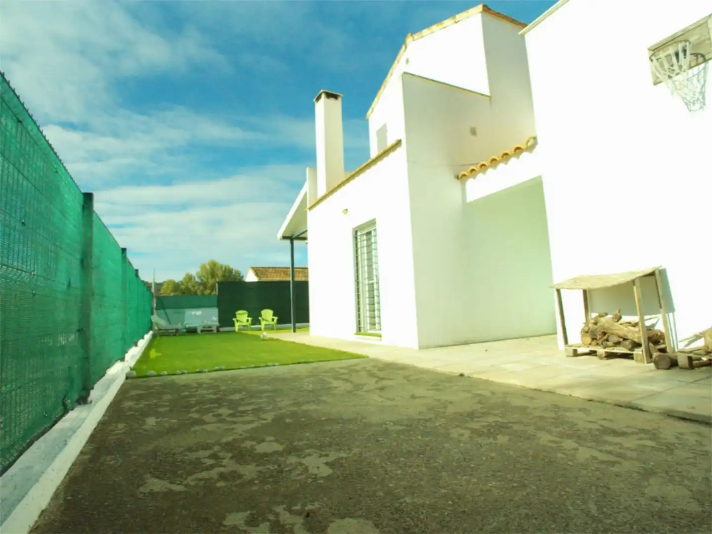 Jardí de Casa o xalet en venda en San Nicolás del Puerto amb Jardí privat, Terrassa i Traster