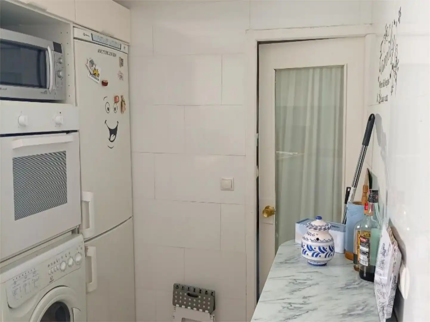 Piso en venta en Calle Río Bullones, 791, El Casar Cocina de Piso en venta en El Casar con Calefacción, Jardín privado y Amueblado