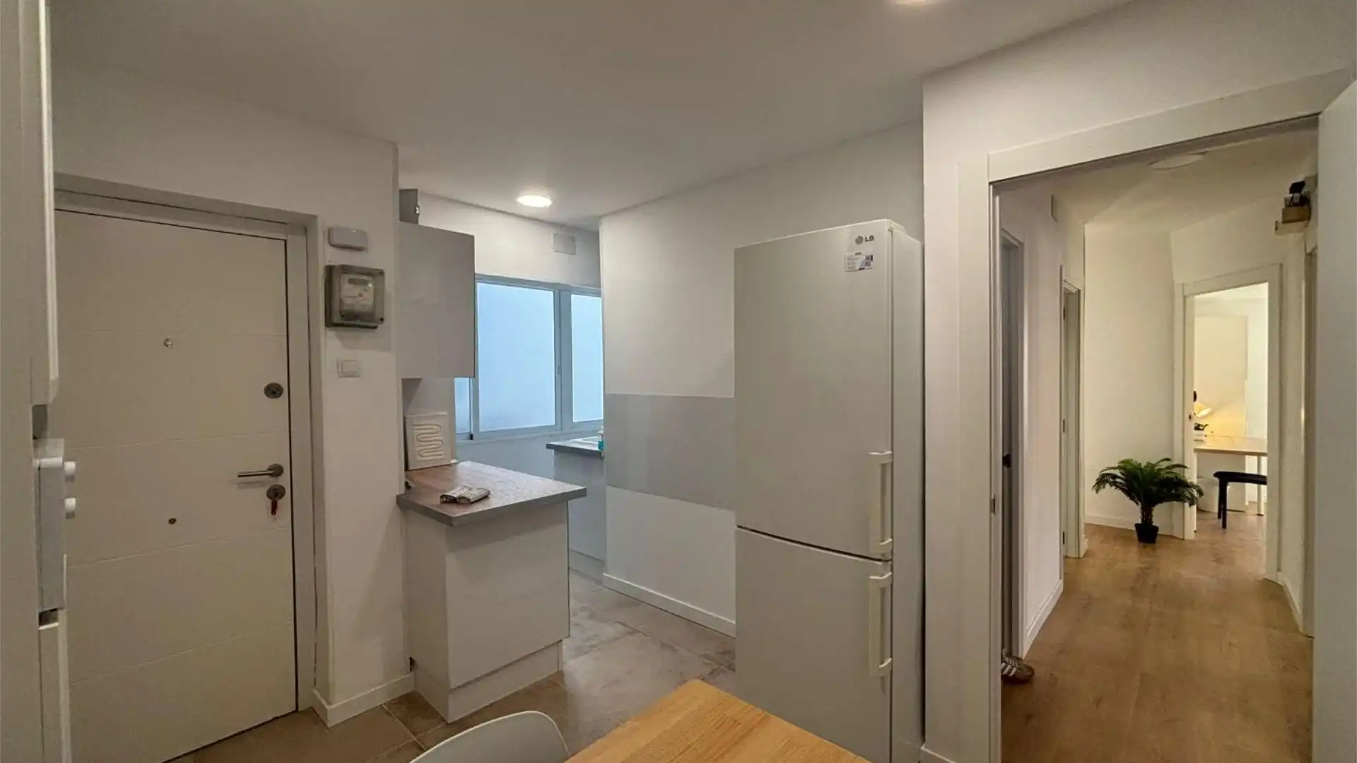 Cocina de Piso para compartir en Alicante / Alacant con Aire acondicionado, Parquet y Amueblado