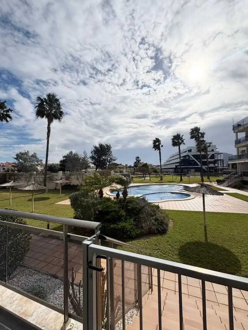 Flat for sale in Carrer Riu Cudei, 12, Devessa - Monte Pego Swimming pool of Flat for sale in Dénia with Air Conditioner, Private garden and Terrace
