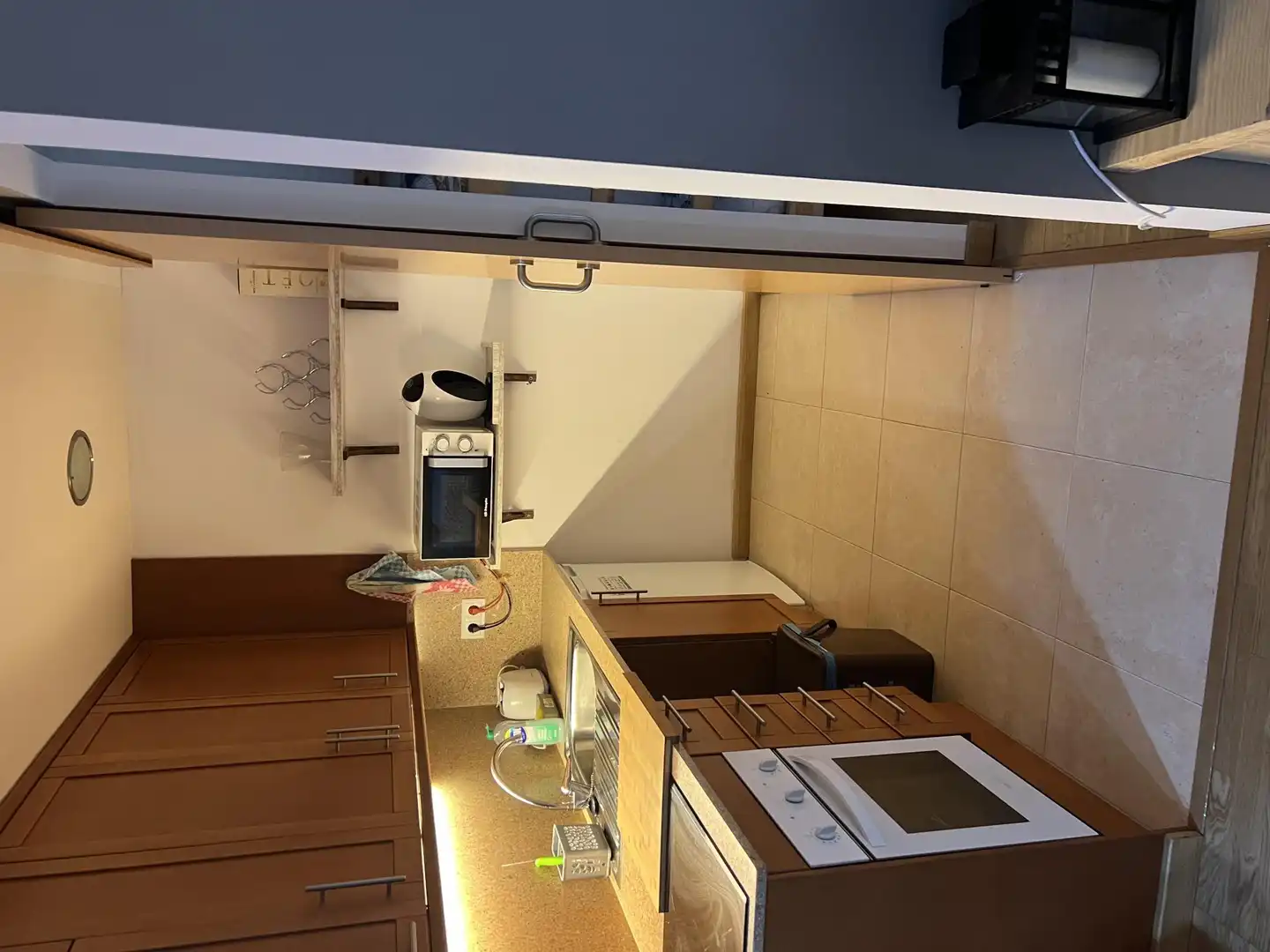 Flat for rent in Carrer Estanys de Pallars, 7, Sort Kitchen of Flat for rent in Sort with Heating, Private garden and Parquet flooring