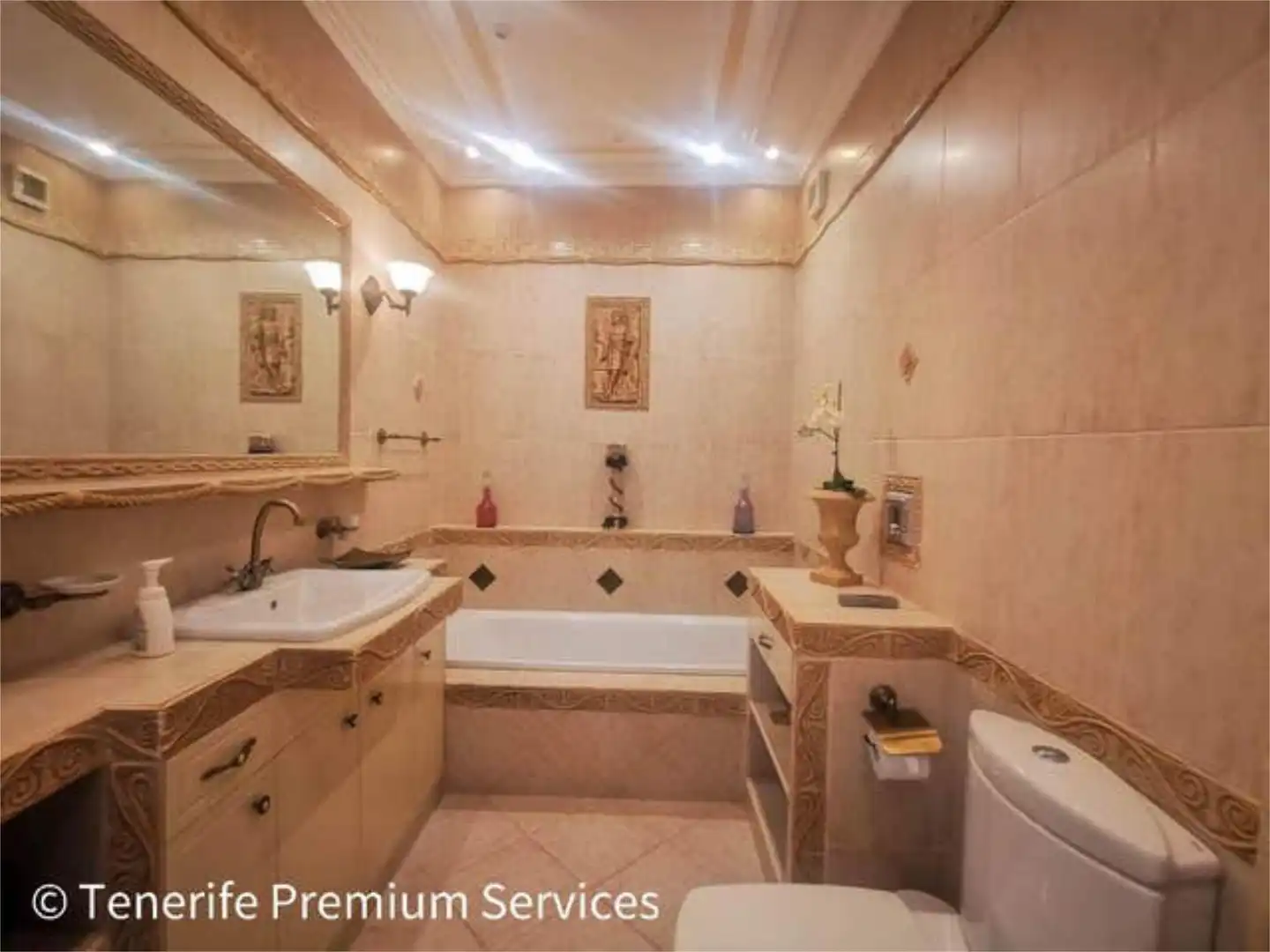 Baño de Apartamento en venta en Adeje con Terraza y Piscina