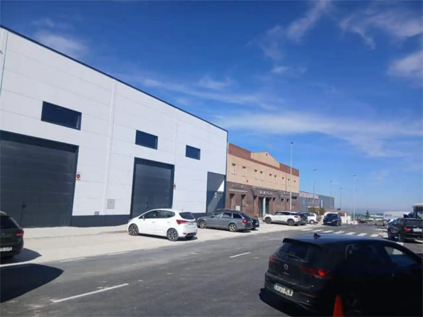 Vista exterior de Nave industrial de alquiler en Estepa