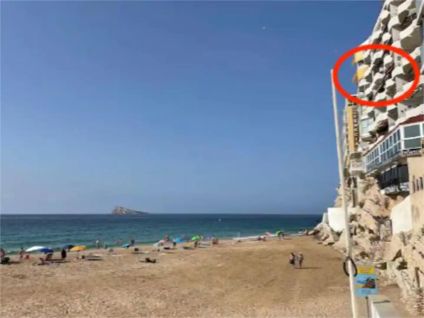 Vista exterior de Piso en venta en Benidorm con Aire acondicionado, Calefacción y Parquet
