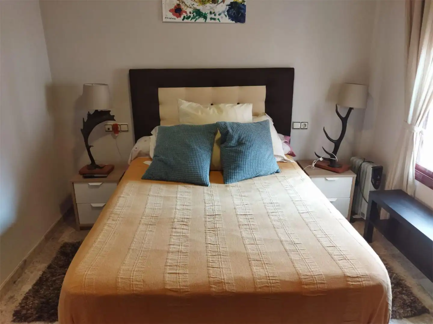 Bedroom of Flat for sale in Villafranca de Córdoba  with Air Conditioner