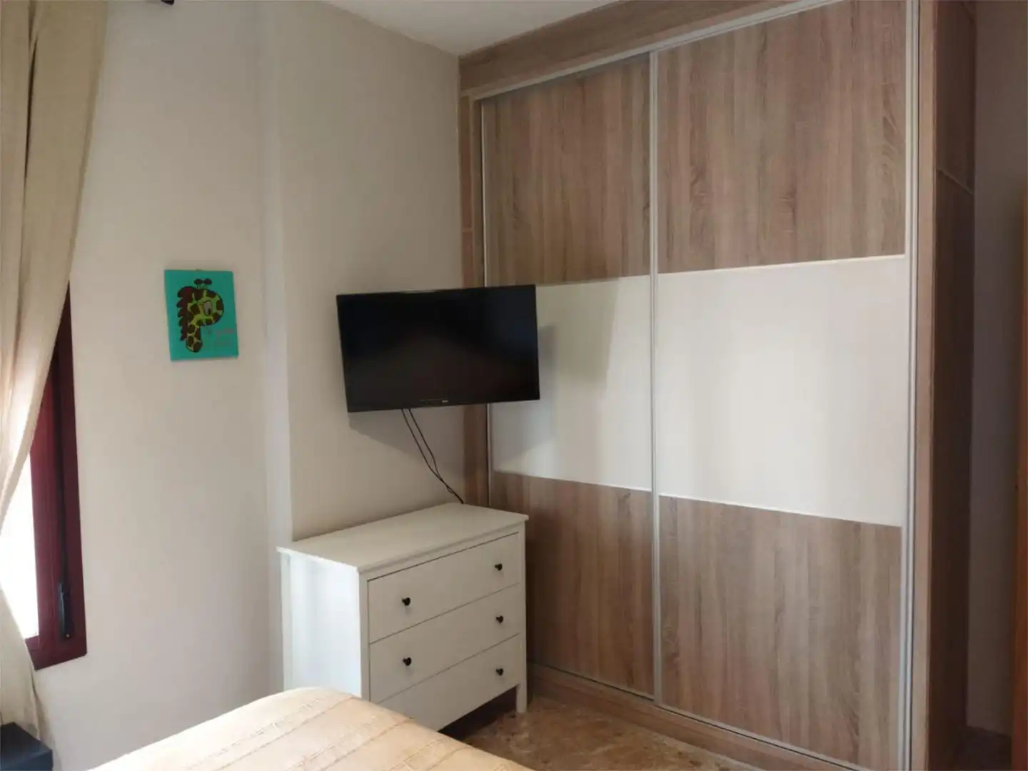 Bedroom of Flat for sale in Villafranca de Córdoba  with Air Conditioner