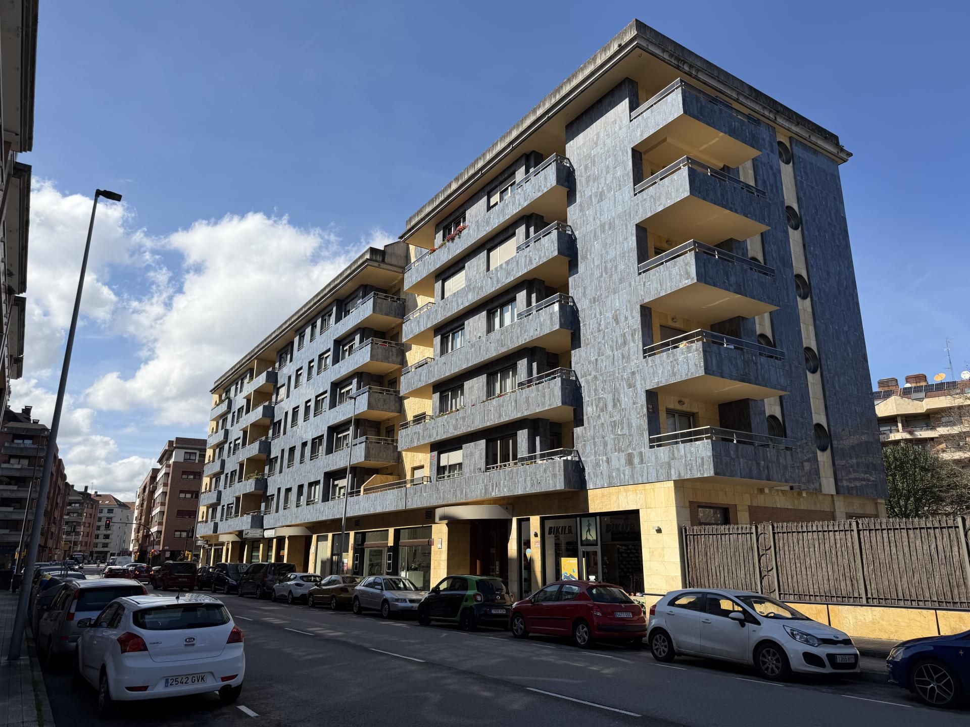 Exterior view of Flat for sale in Gijón   with Heating, Parquet flooring and Terrace
