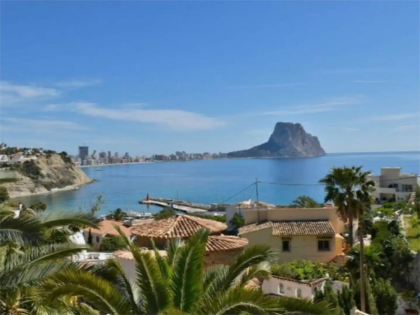 Exterior view of Houses for rent in Calpe / Calp  with Air Conditioner, Heating and Private garden