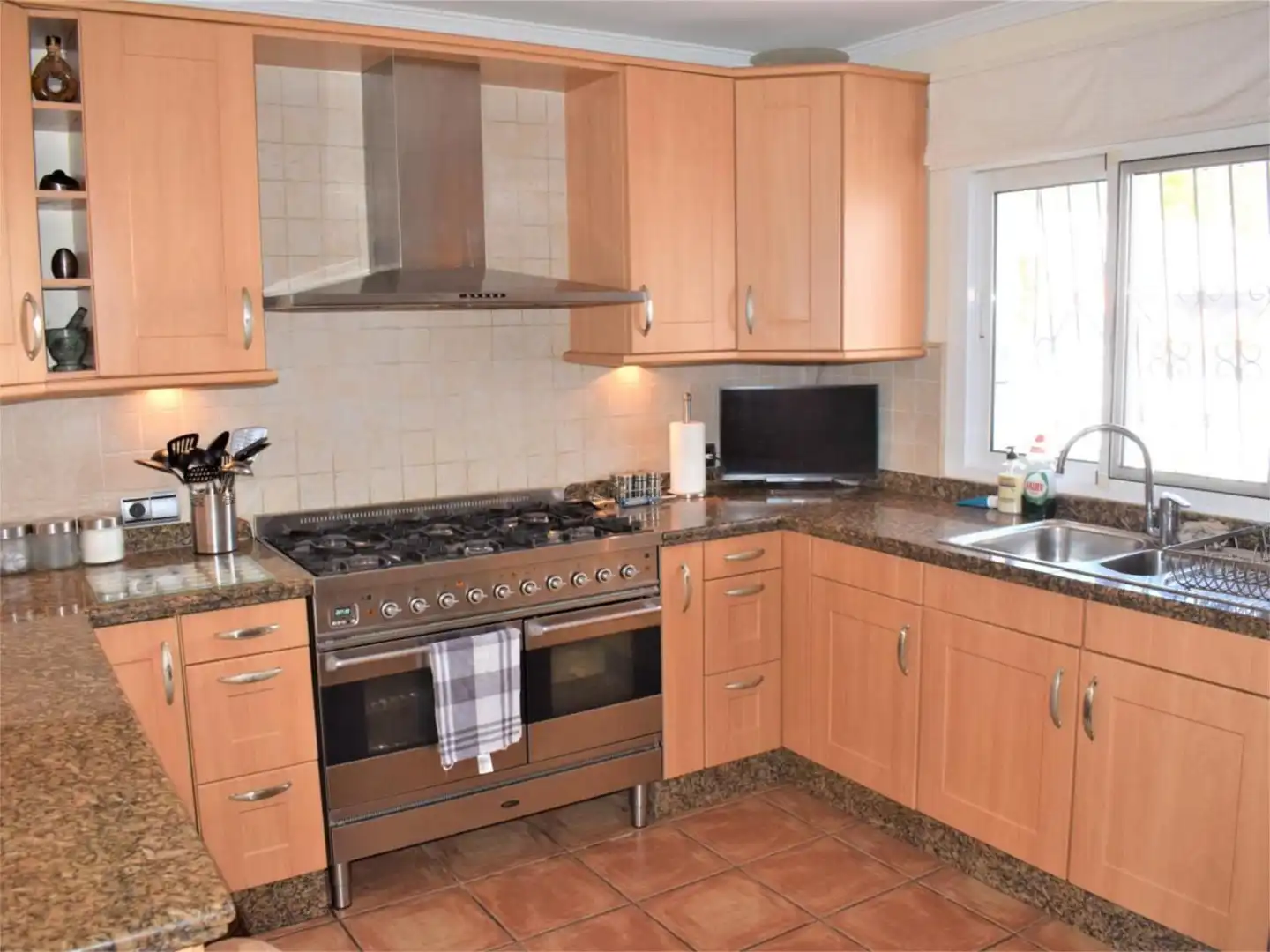 Houses for rent in Calle Eduardo Fajardo, 3, Vista de los Ángeles Kitchen of Houses for rent in Mojácar with Air Conditioner, Heating and Private garden