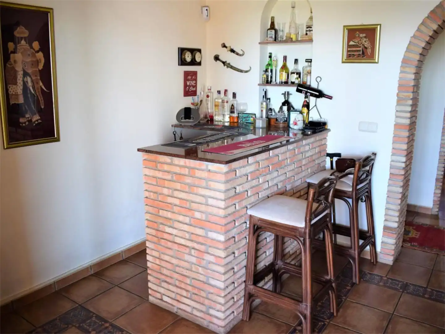 Houses for rent in Calle Eduardo Fajardo, 3, Vista de los Ángeles Kitchen of Houses for rent in Mojácar with Air Conditioner, Heating and Private garden