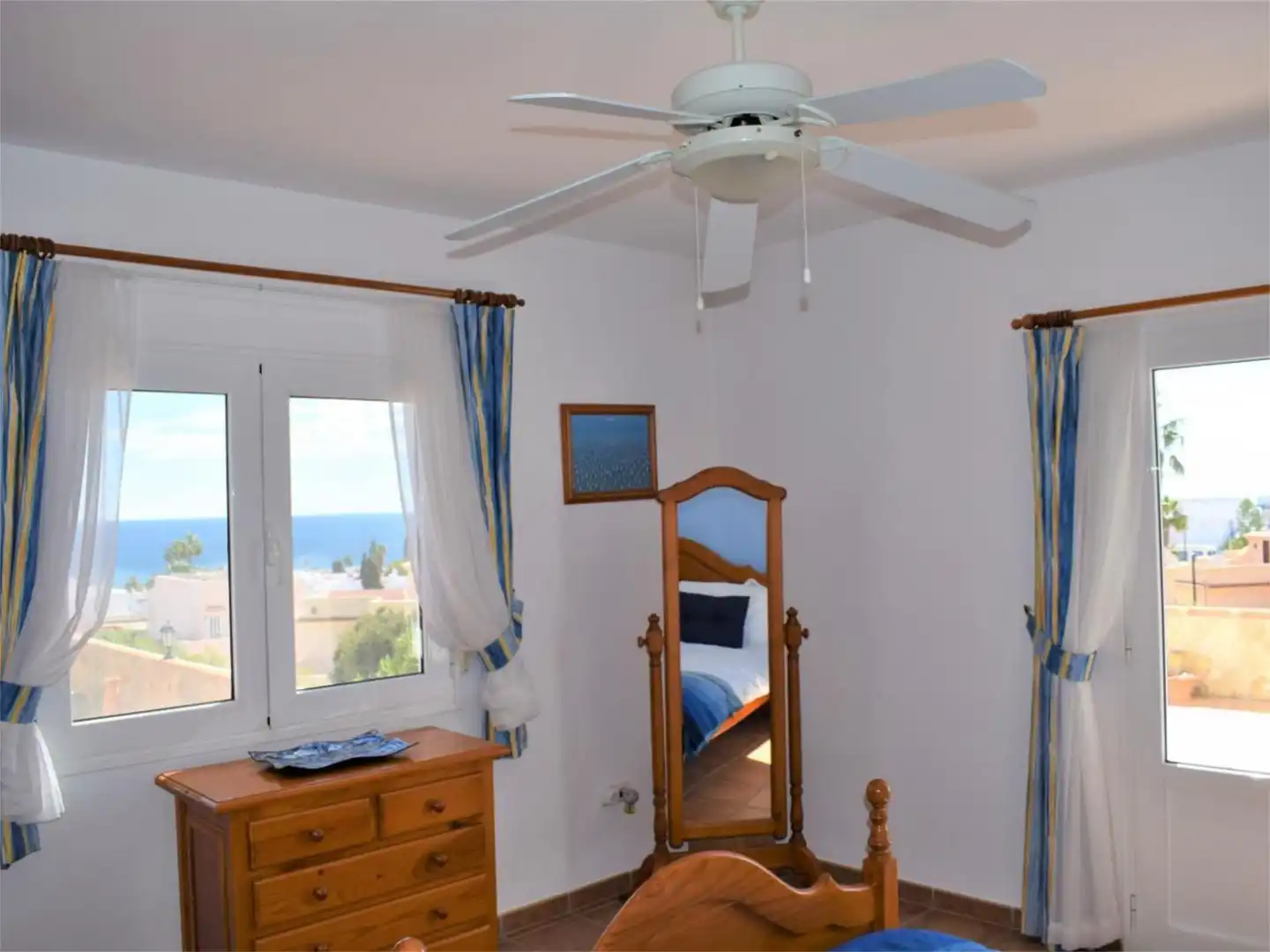 Houses for rent in Calle Eduardo Fajardo, 3, Vista de los Ángeles Bedroom of Houses for rent in Mojácar with Air Conditioner, Heating and Private garden