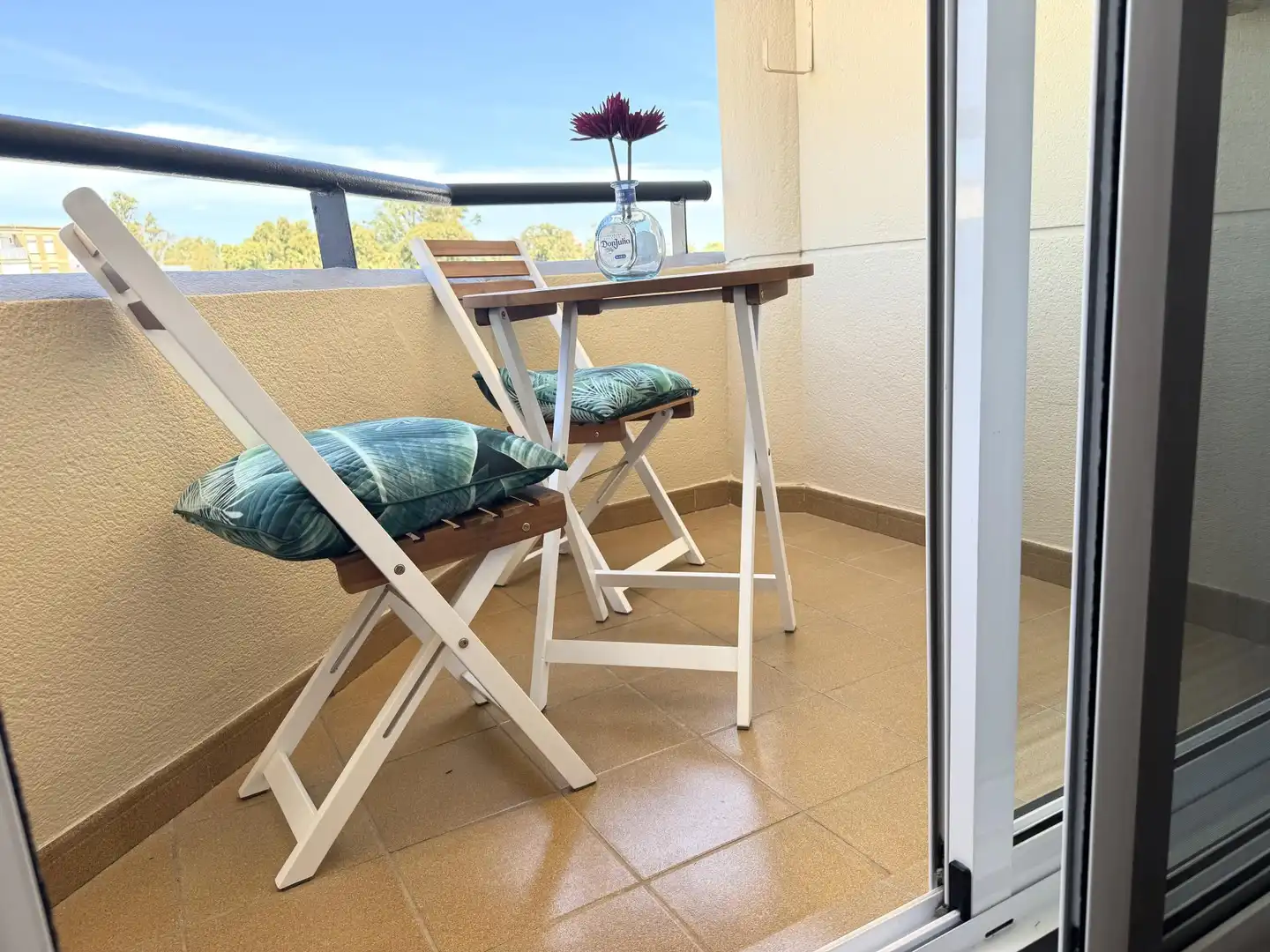 Balcony of Flat for sale in Rota  with Air Conditioner, Private garden and Terrace