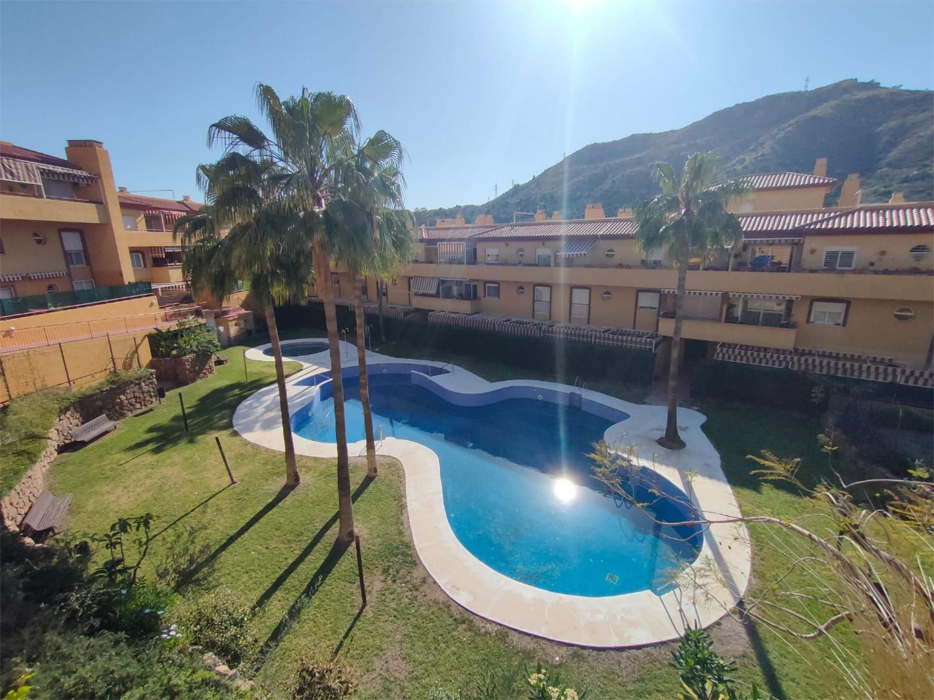 Jardín de Ático de alquiler en Rincón de la Victoria con Aire acondicionado, Calefacción y Parquet