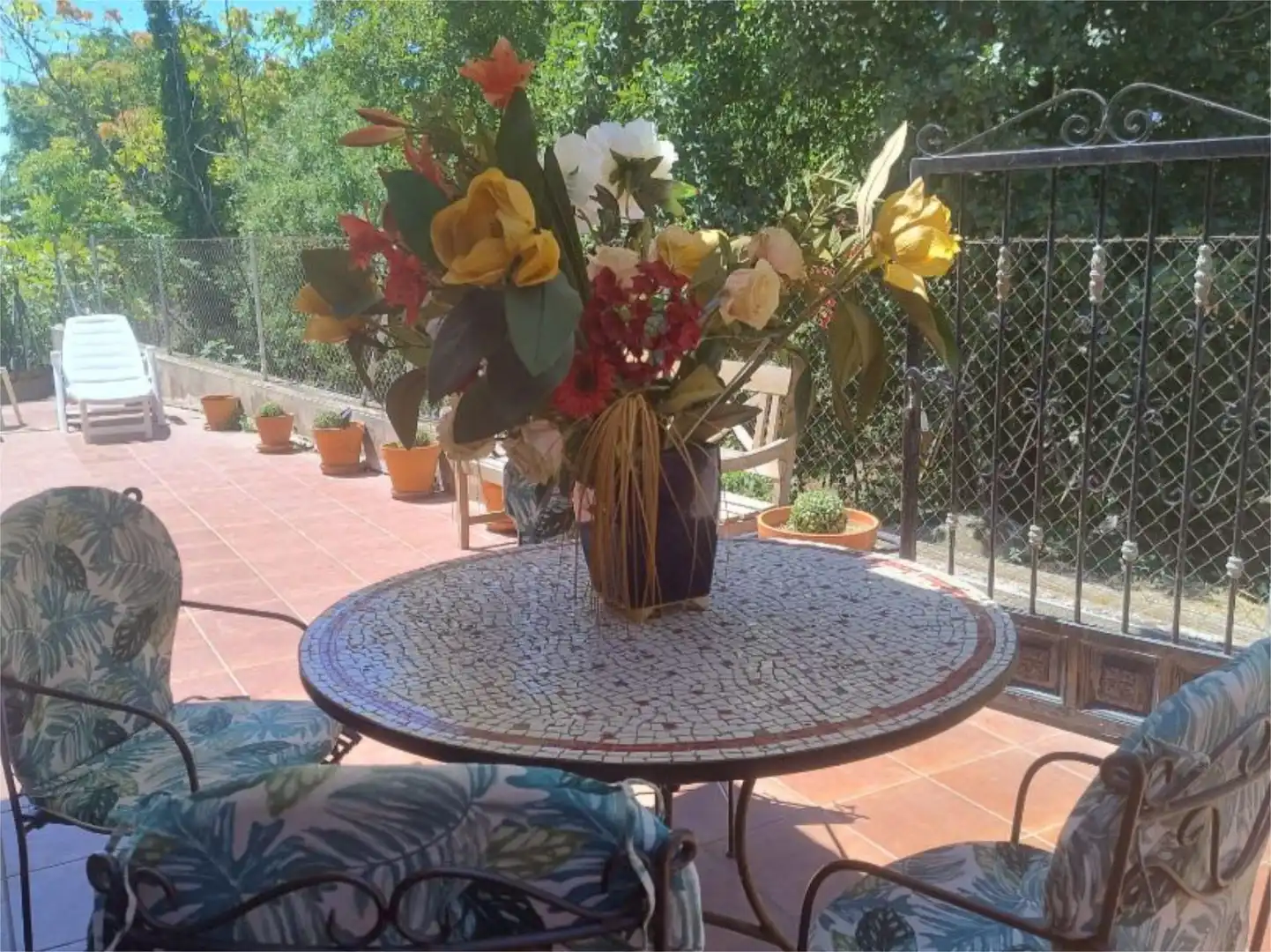 Terraza de Casa o chalet en venta en Piedralaves con Calefacción, Jardín privado y Parquet