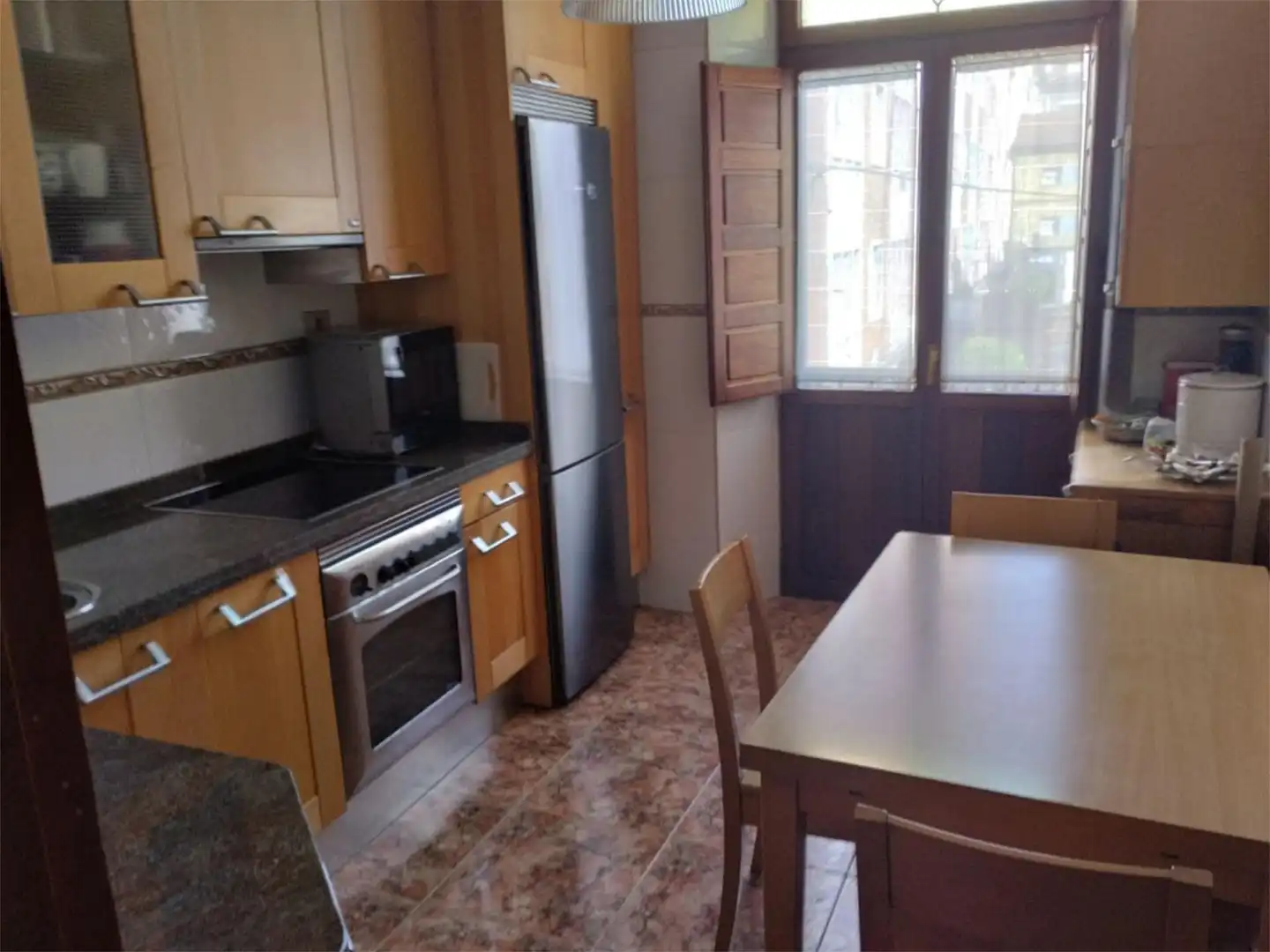 Kitchen of Flat for sale in Langreo  with Heating, Parquet flooring and Terrace