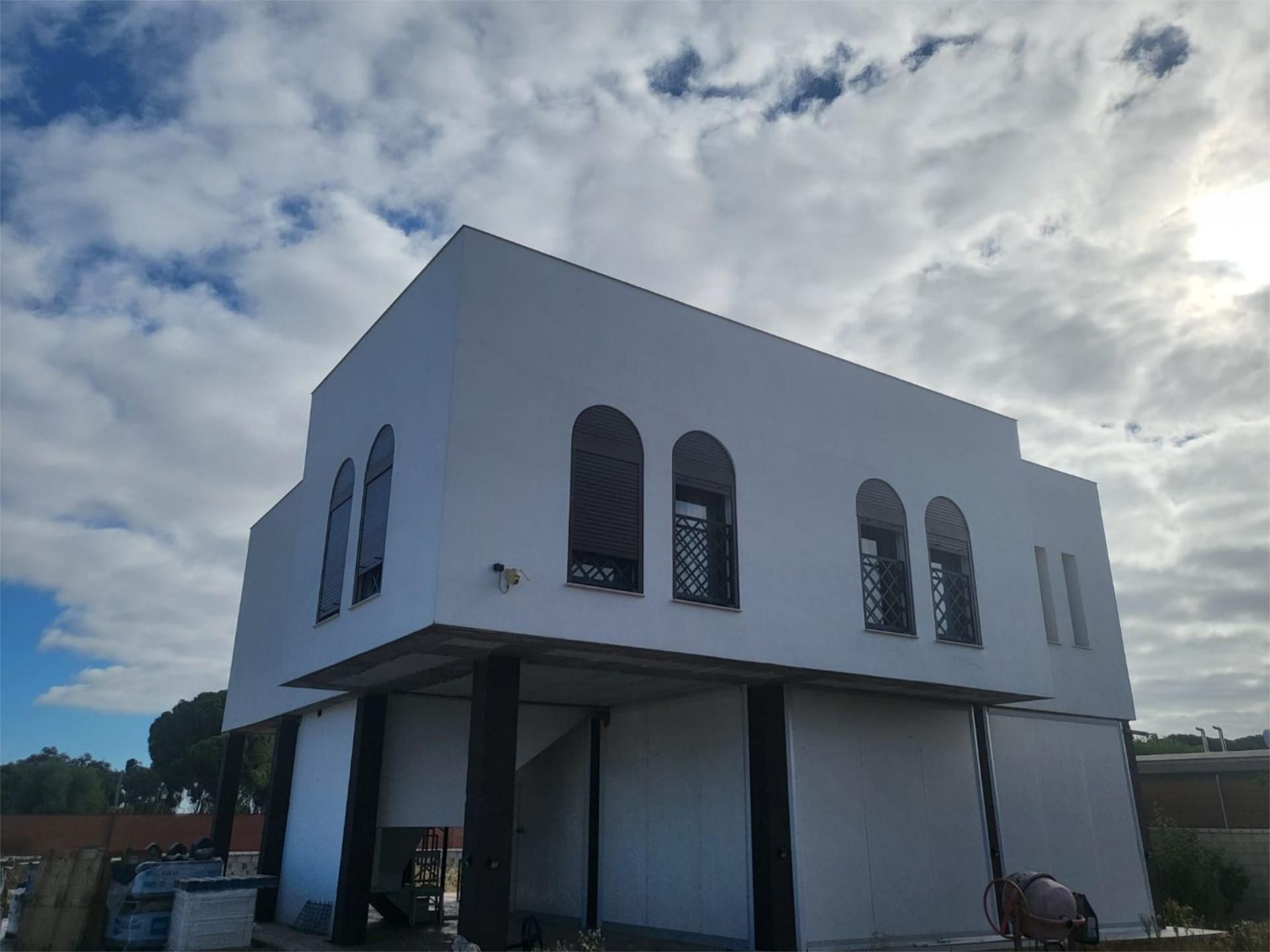 Casa o chalet en venta en Calle Olmo, 33, Bollullos de la Mitación Vista exterior de Casa o chalet en venta en Bollullos de la Mitación con Aire acondicionado