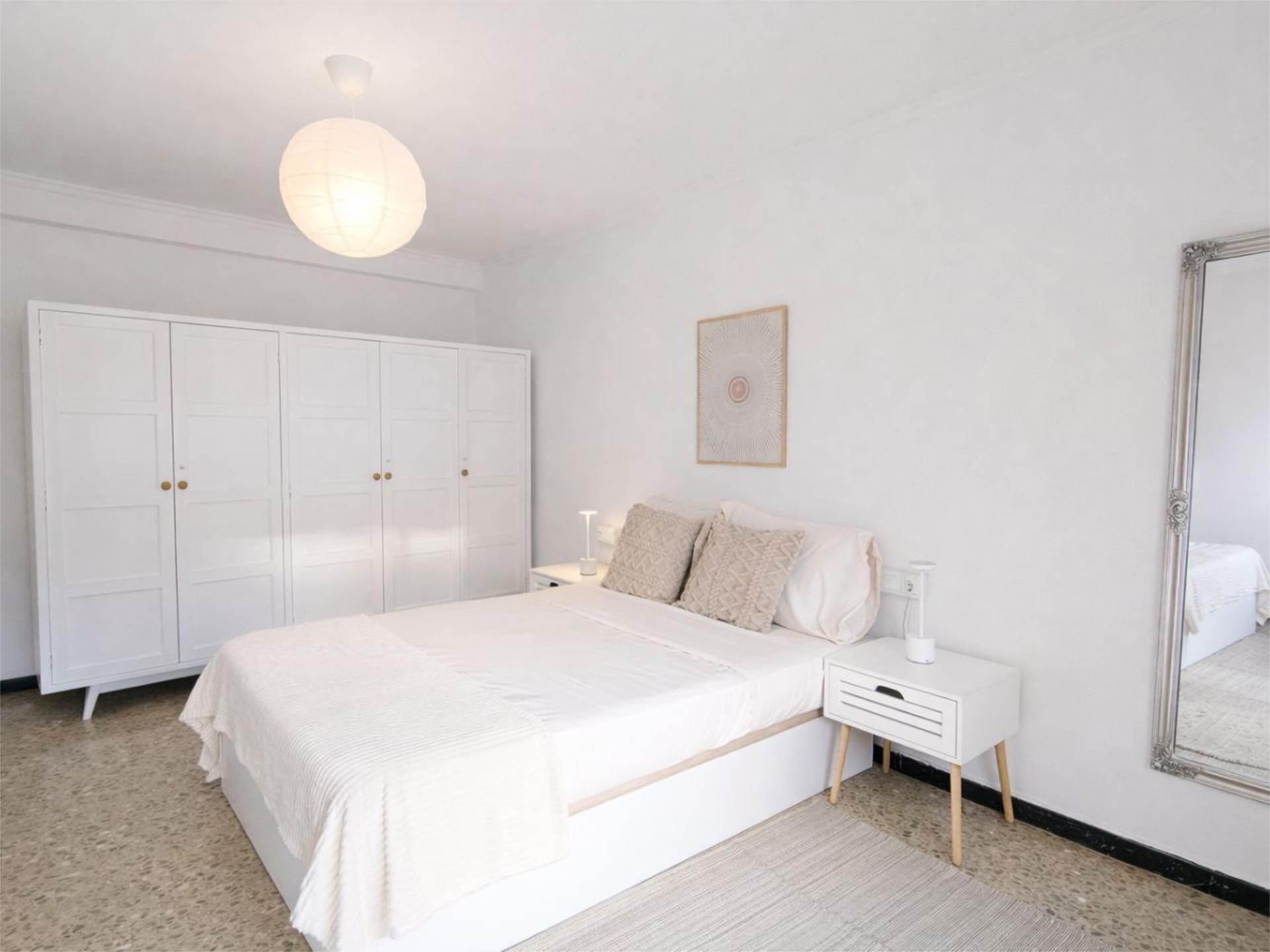Schlafzimmer von Wohnung zur untervermieten in Alcoy / Alcoi mit Heizung, Terrasse und Möbliert