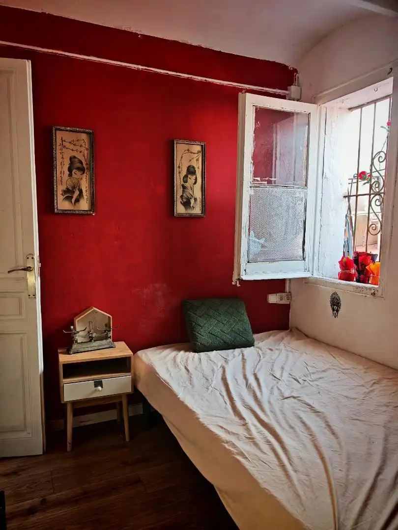 Dormitori de Pis per a compartir en  Barcelona Capital amb Calefacció, Parquet i Terrassa