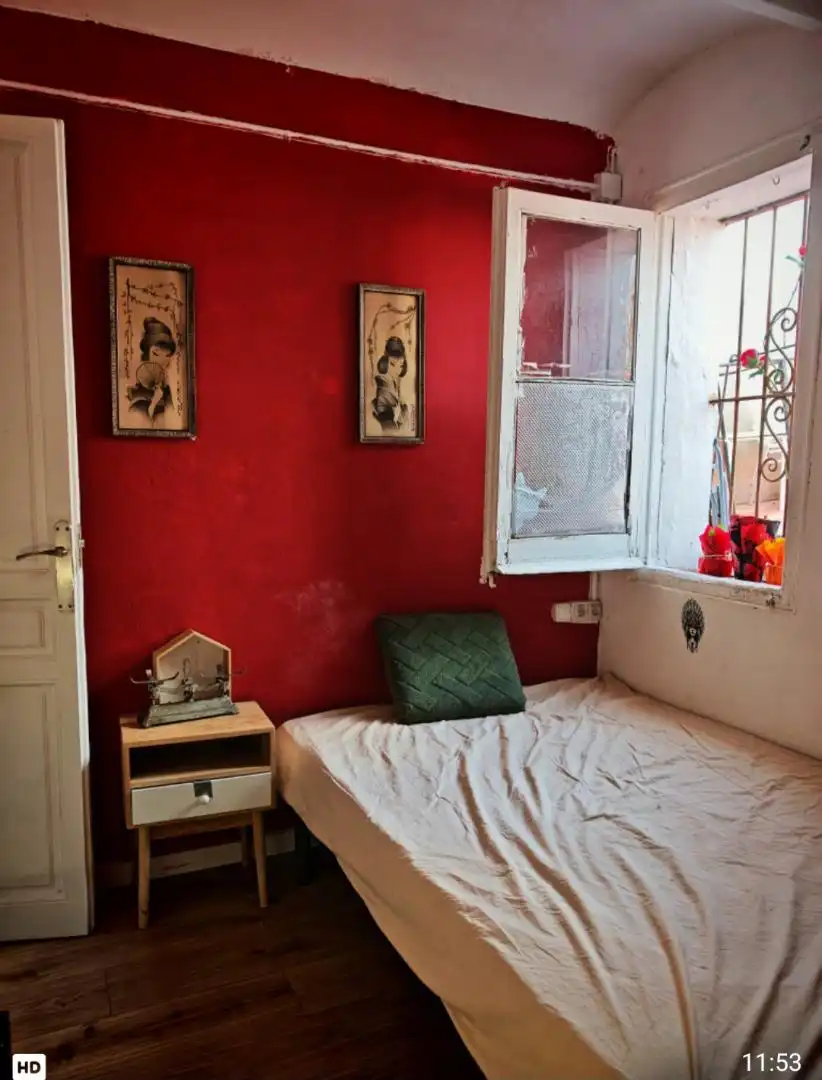 Habitación en Carrer de Vèlia, 56, Sant Antoni Habitación de Piso para compartir en Barcelona con Calefacción, Parquet y Terraza