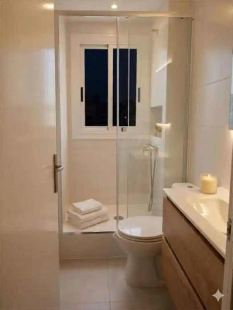 Badezimmer von Wohnung zum Verkauf in Terrassa