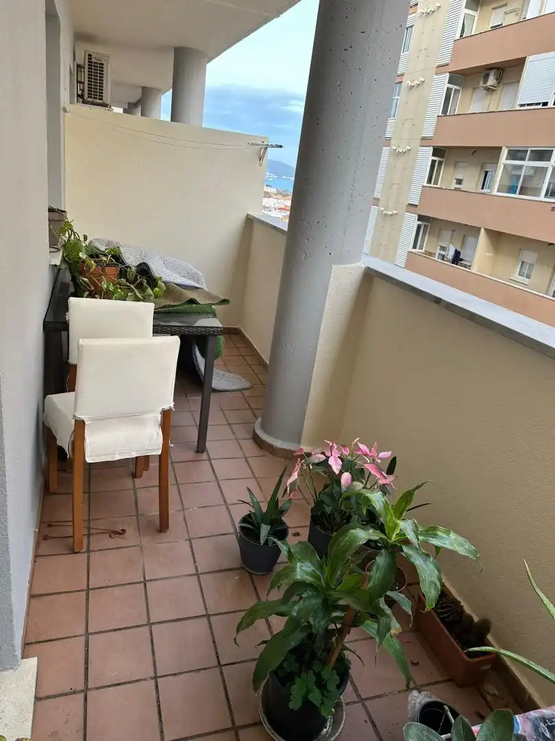 Balcony of Flat for sale in Algeciras  with Terrace, Storage room and Swimming Pool