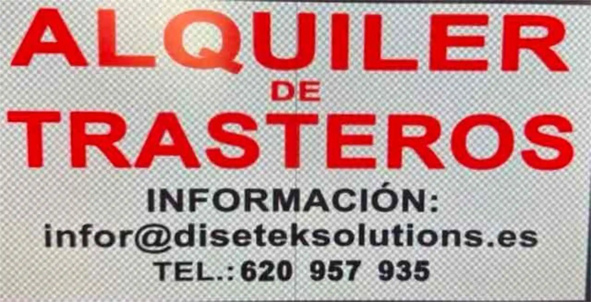 Außenansicht von Lagerraum zur Miete in Móstoles