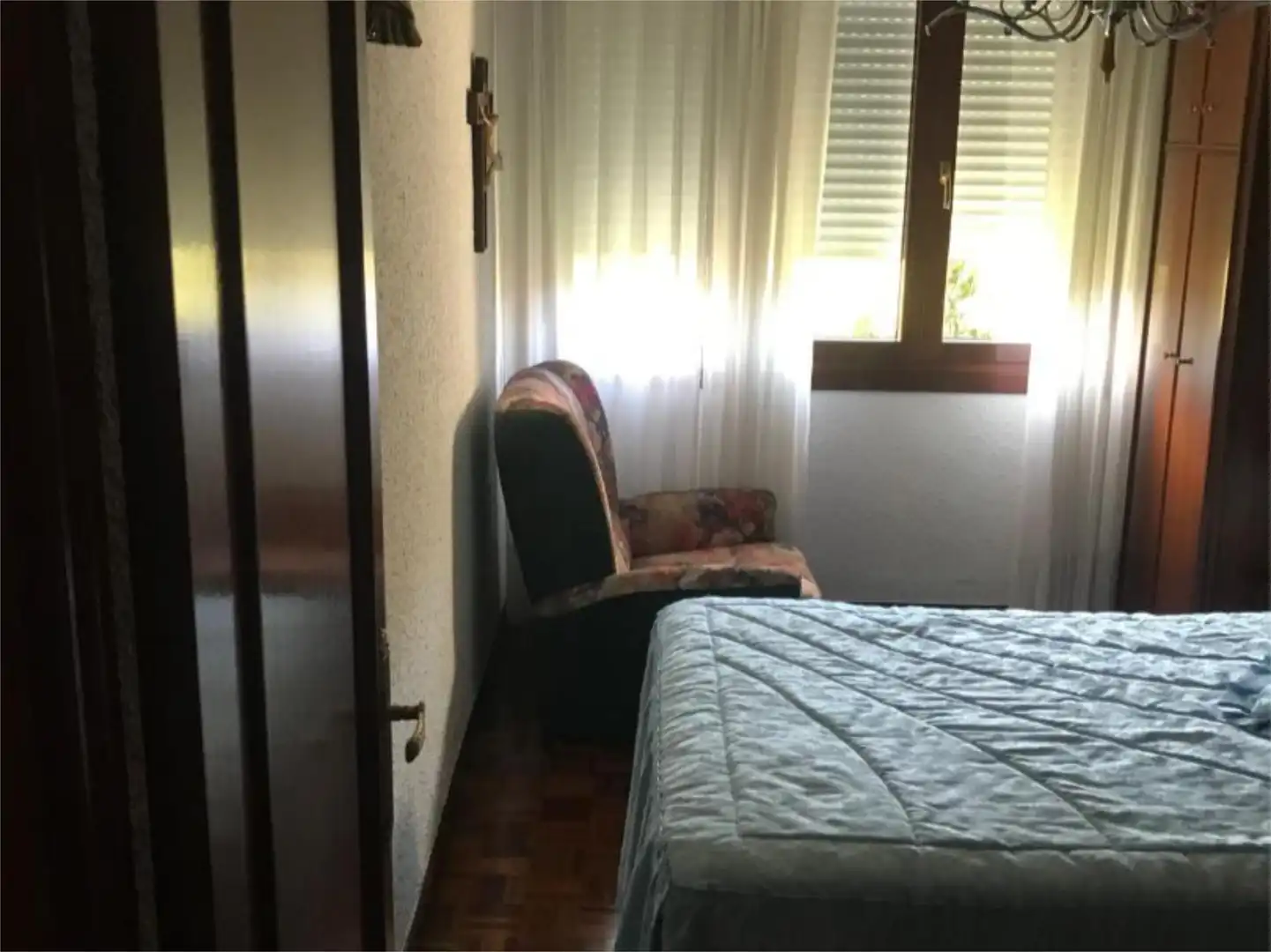 Schlafzimmer von Wohnung zum Verkauf in Gordexola mit Heizung, Parkett und Terrasse
