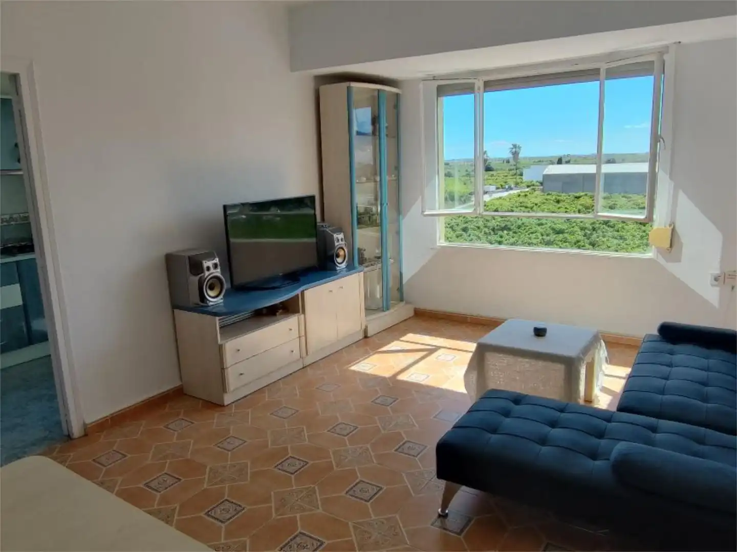Sala de estar de Piso en venta en Burriana / Borriana con Trastero, Amueblado y Parking comunitario