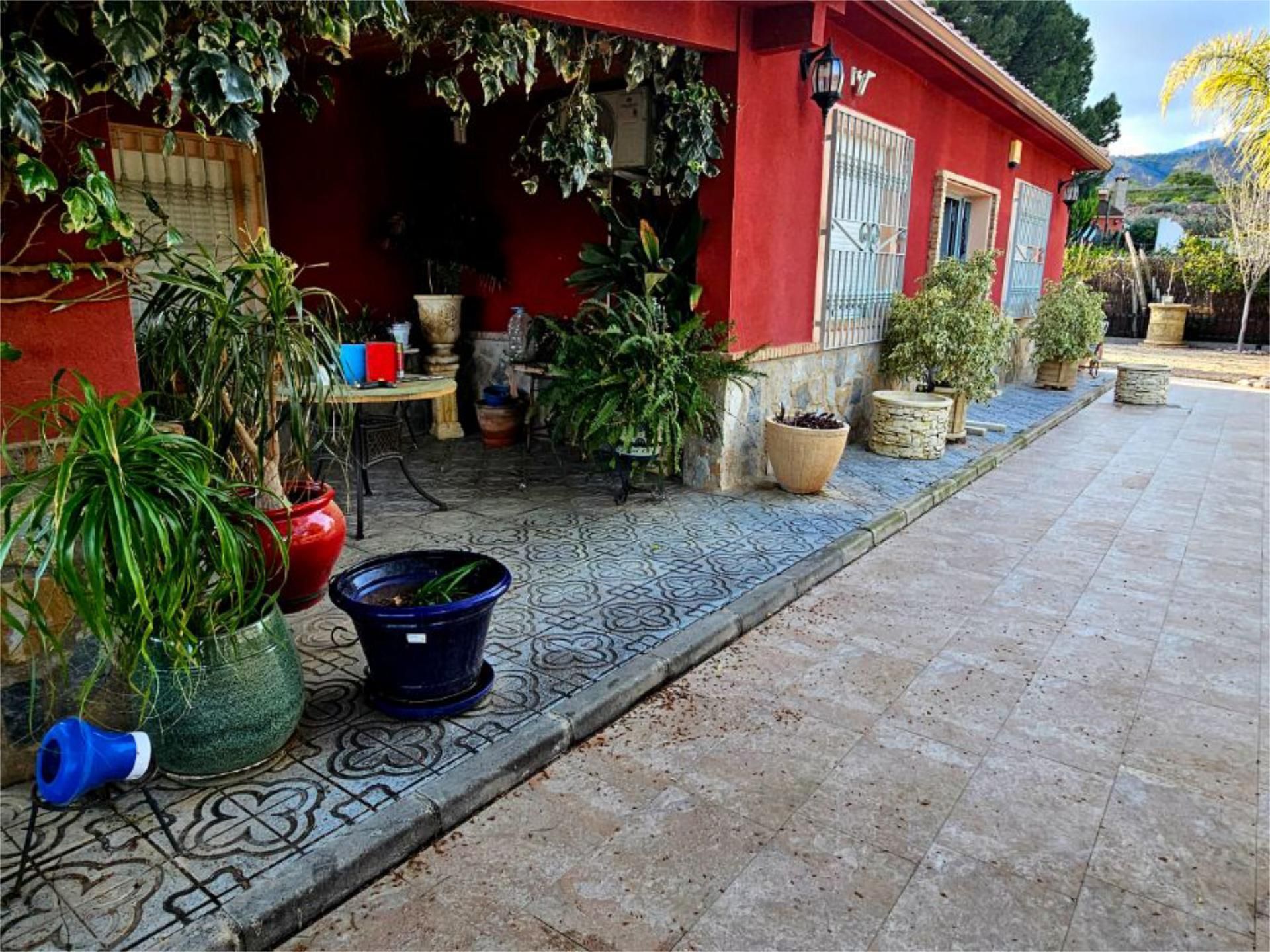 Vista exterior de Casa o xalet de lloguer en Totana amb Aire condicionat, Calefacció i Jardí privat