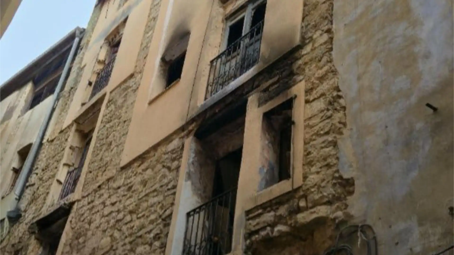 Vista exterior de Casa adosada en venta en Fraga