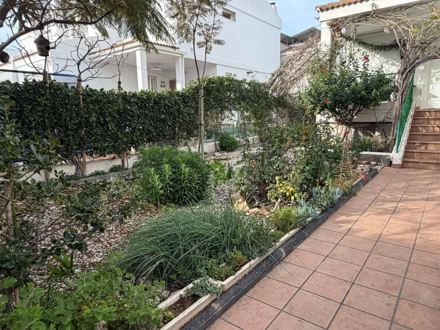 Flat for sale in Avenida Nueva Almería, 1, Nueva Almería - Cortijo Grande - Vega de Acá Garden of Flat for sale in Almería with Air Conditioner, Heating and Private garden