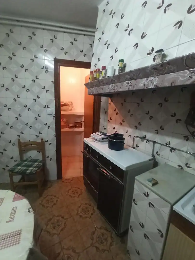 Cocina de Casa adosada en venta en Pedro Muñoz con Calefacción, Trastero y Amueblado
