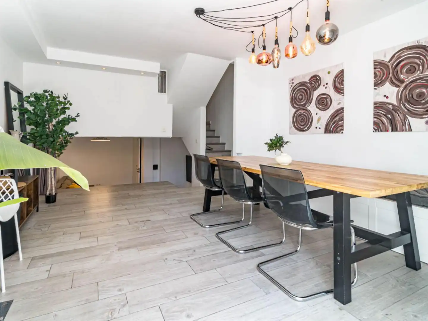 Piso en venta en Avenida las Mimosas, 51, Nueva Alcántara Comedor de Piso en venta en Marbella con Aire acondicionado