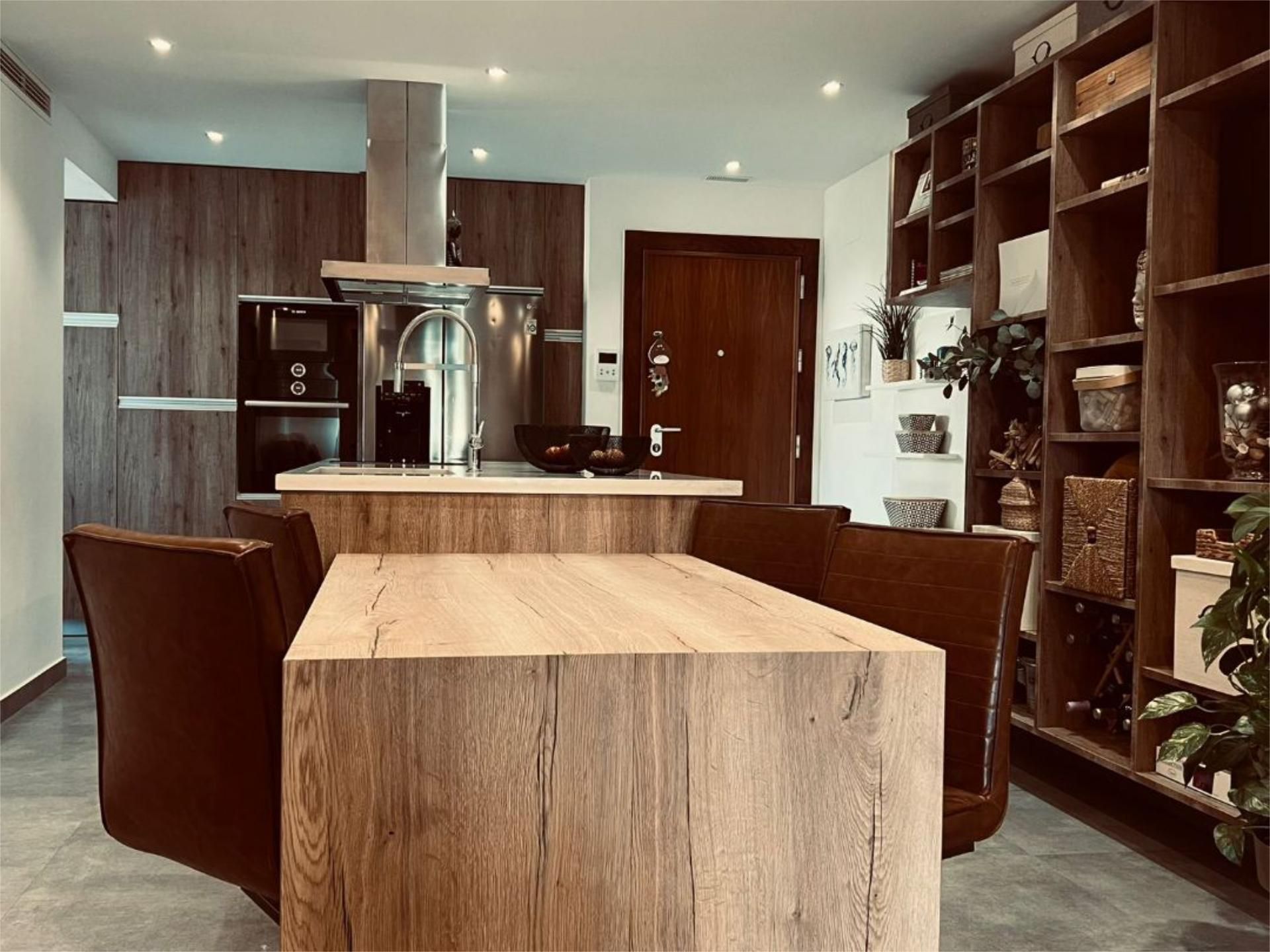 Cocina de Piso en venta en Málaga Capital con Aire acondicionado, Terraza y Balcón