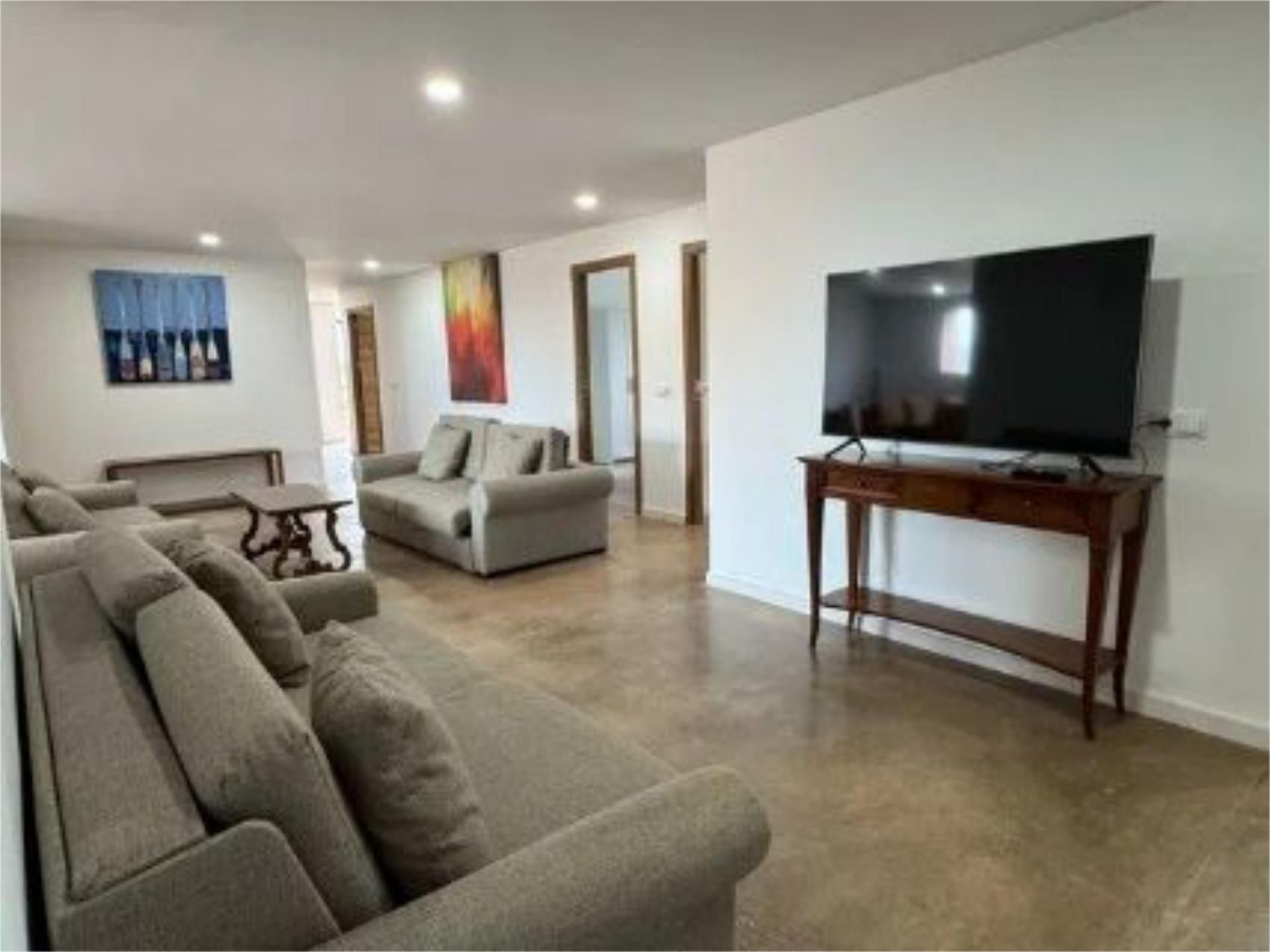 Living room of Flat for share in Marratxí  with Air Conditioner, Heating and Private garden