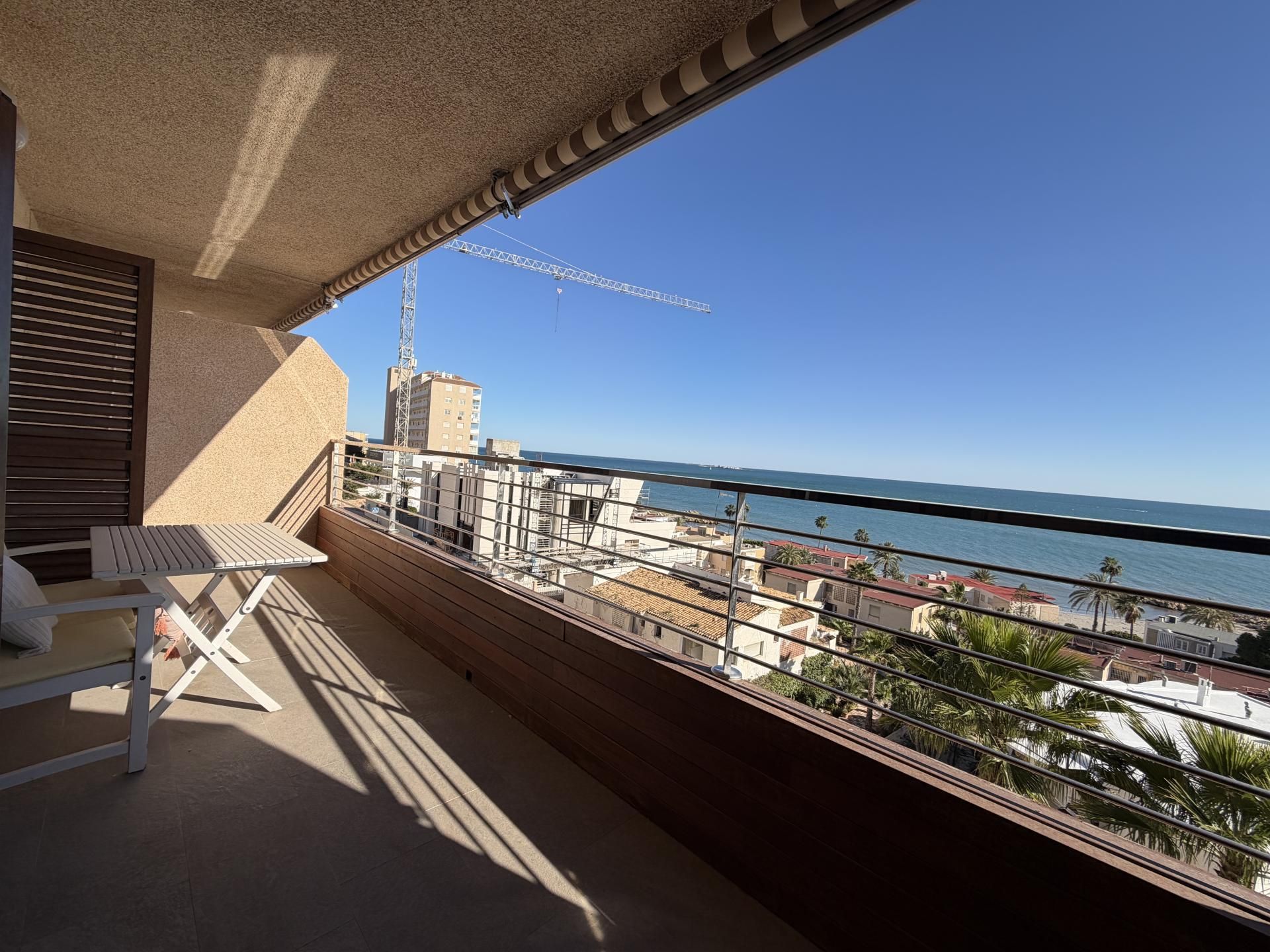Piso de alquiler en Avinguda Catalanet, 16, Calas Santa Pola Este Terraza de Piso de alquiler en Santa Pola con Aire acondicionado, Jardín privado y Terraza
