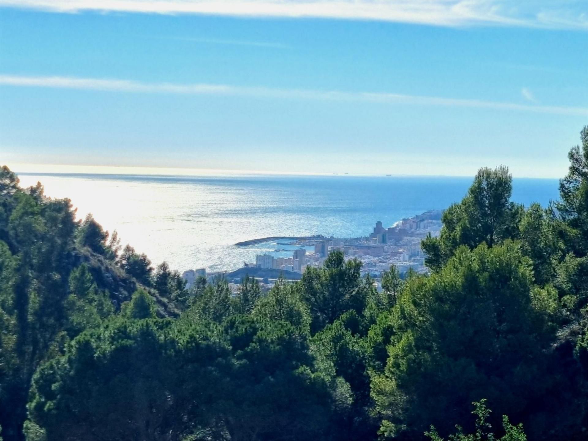 Vista exterior de Ático en venta en Mijas