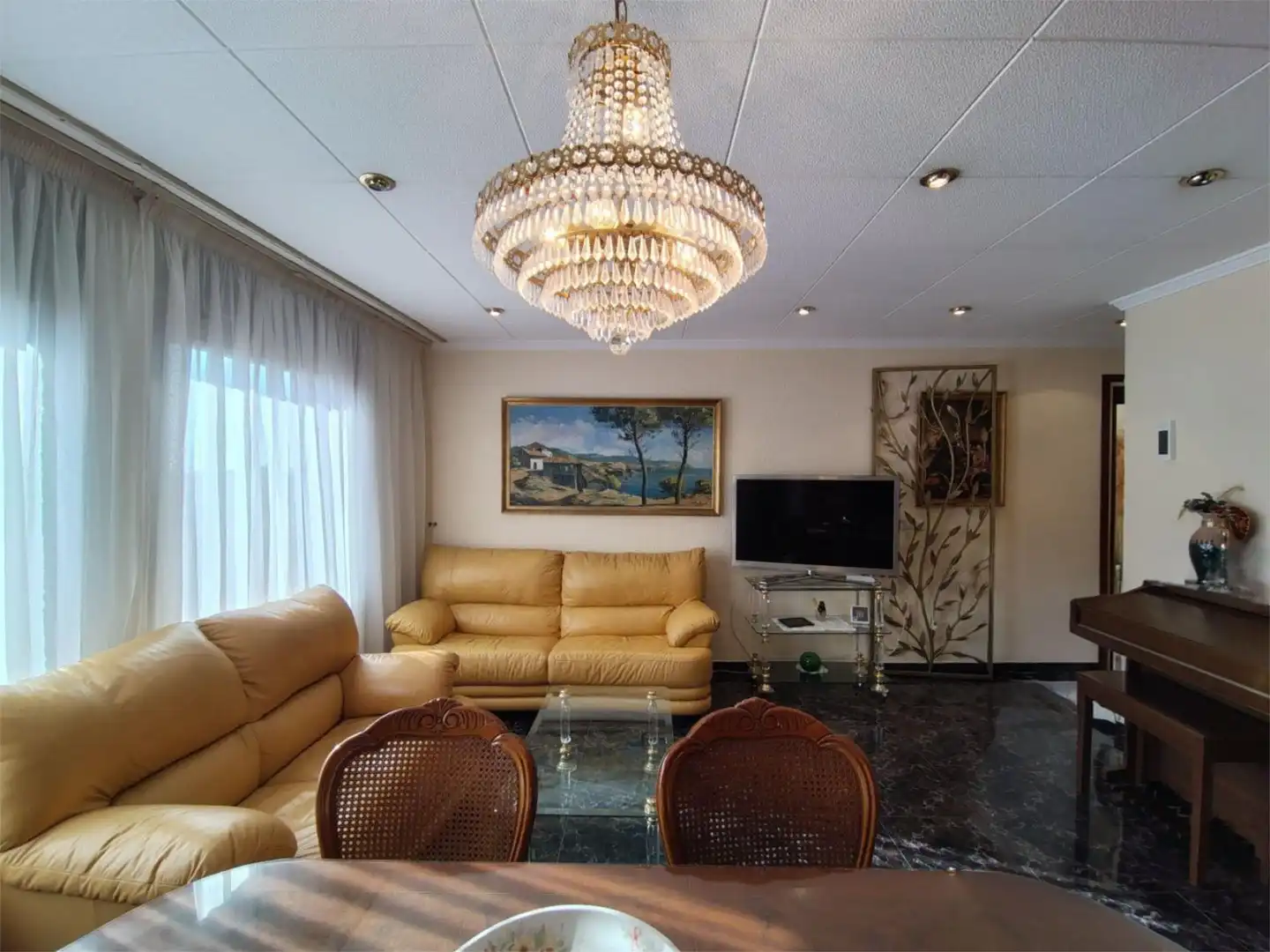 Piso en venta en Can Farrerons Sala de estar de Piso en venta en Premià de Mar con Aire acondicionado, Terraza y Balcón