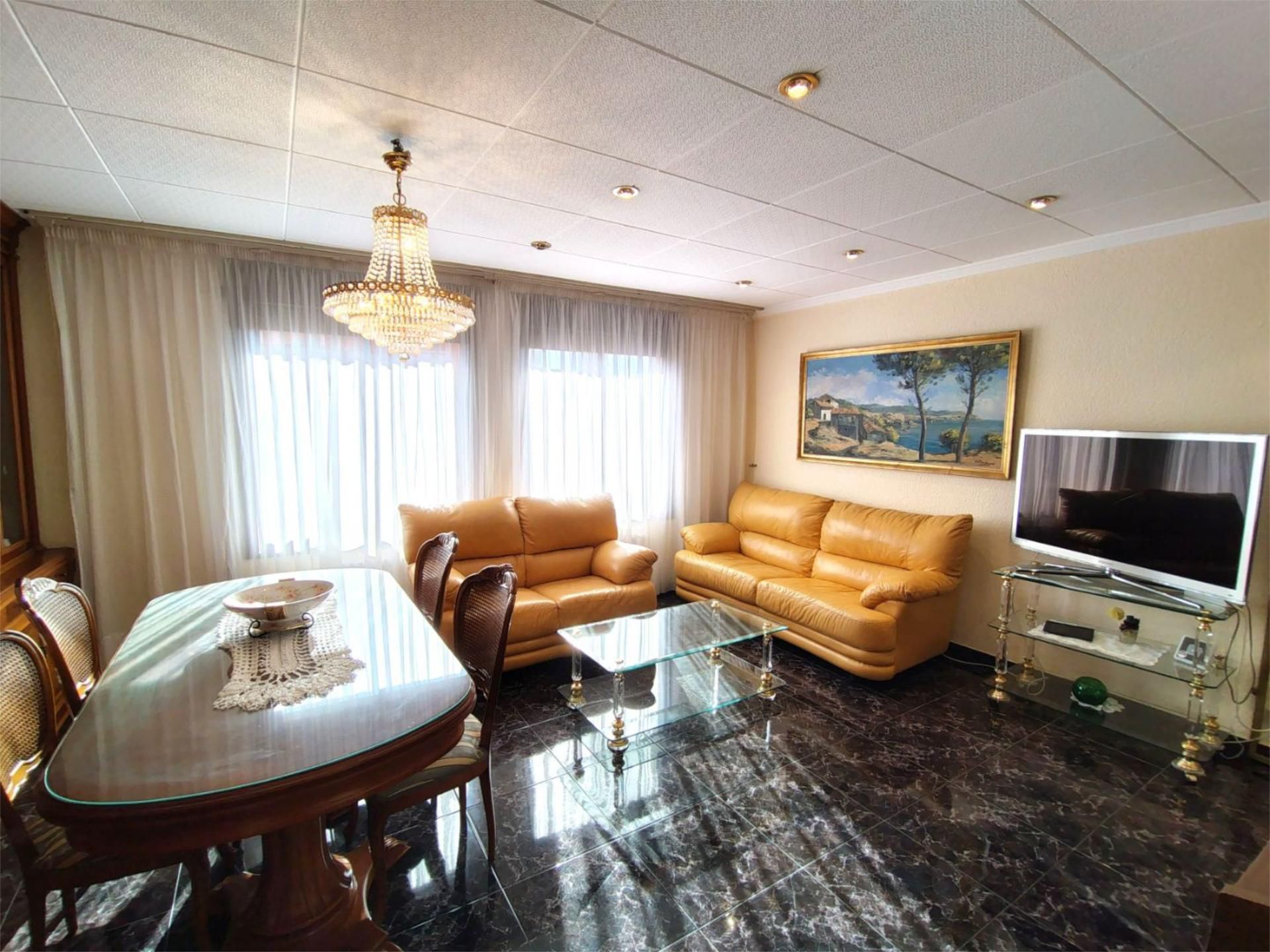 Piso en venta en Can Farrerons Sala de estar de Piso en venta en Premià de Mar con Aire acondicionado y Balcón