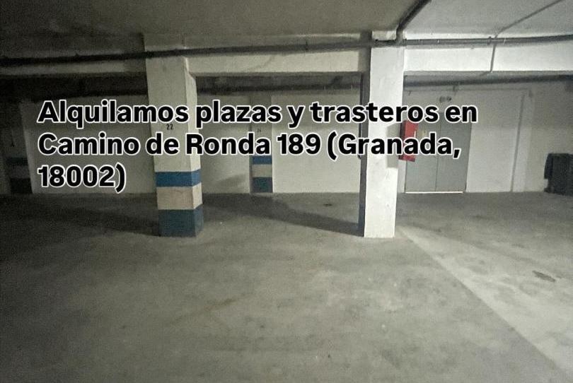 Garage for rent in Camino de Ronda, 179, Angustias - Chana - Encina, Granada Capital - image 1 Photo 1 of Garage for rent in Camino de Ronda, 179, Angustias - Chana - Encina, Granada Capital