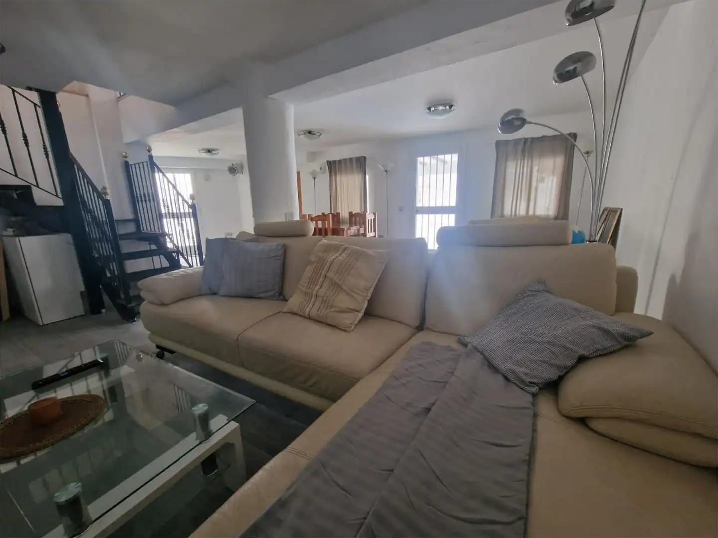 Living room of Houses for sale in Ronda  with Air Conditioner, Terrace and Swimming Pool