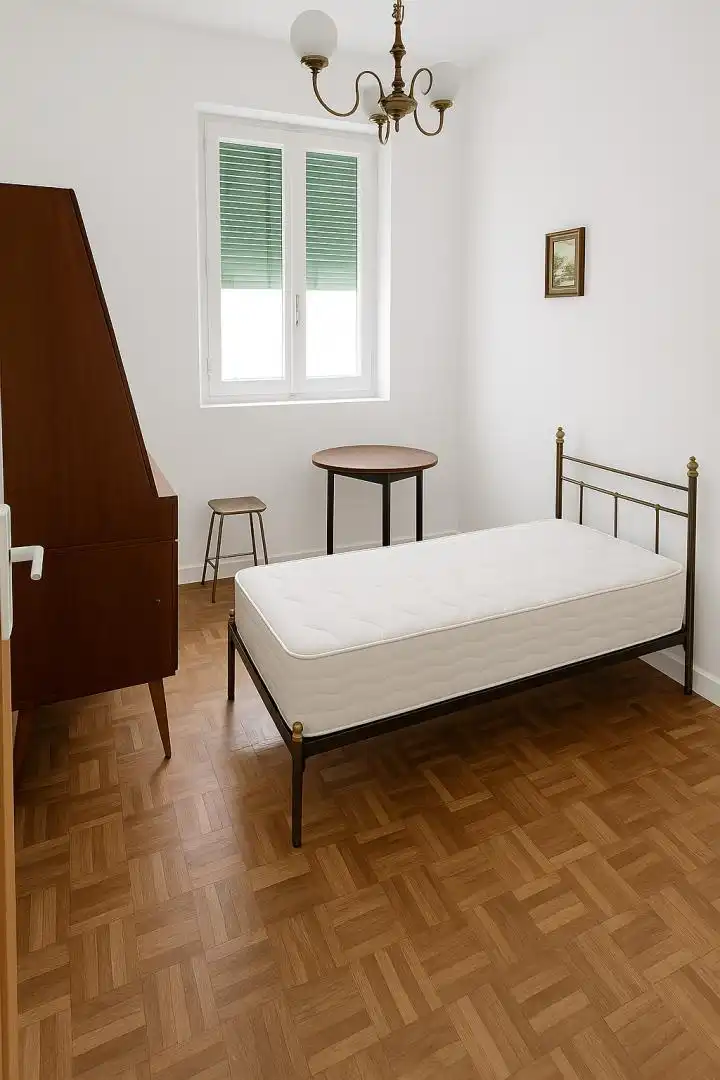 Zimmer in Carretera Penches, 5, Oña Schlafzimmer von Wohnung zur untervermieten in Oña mit Heizung und Möbliert