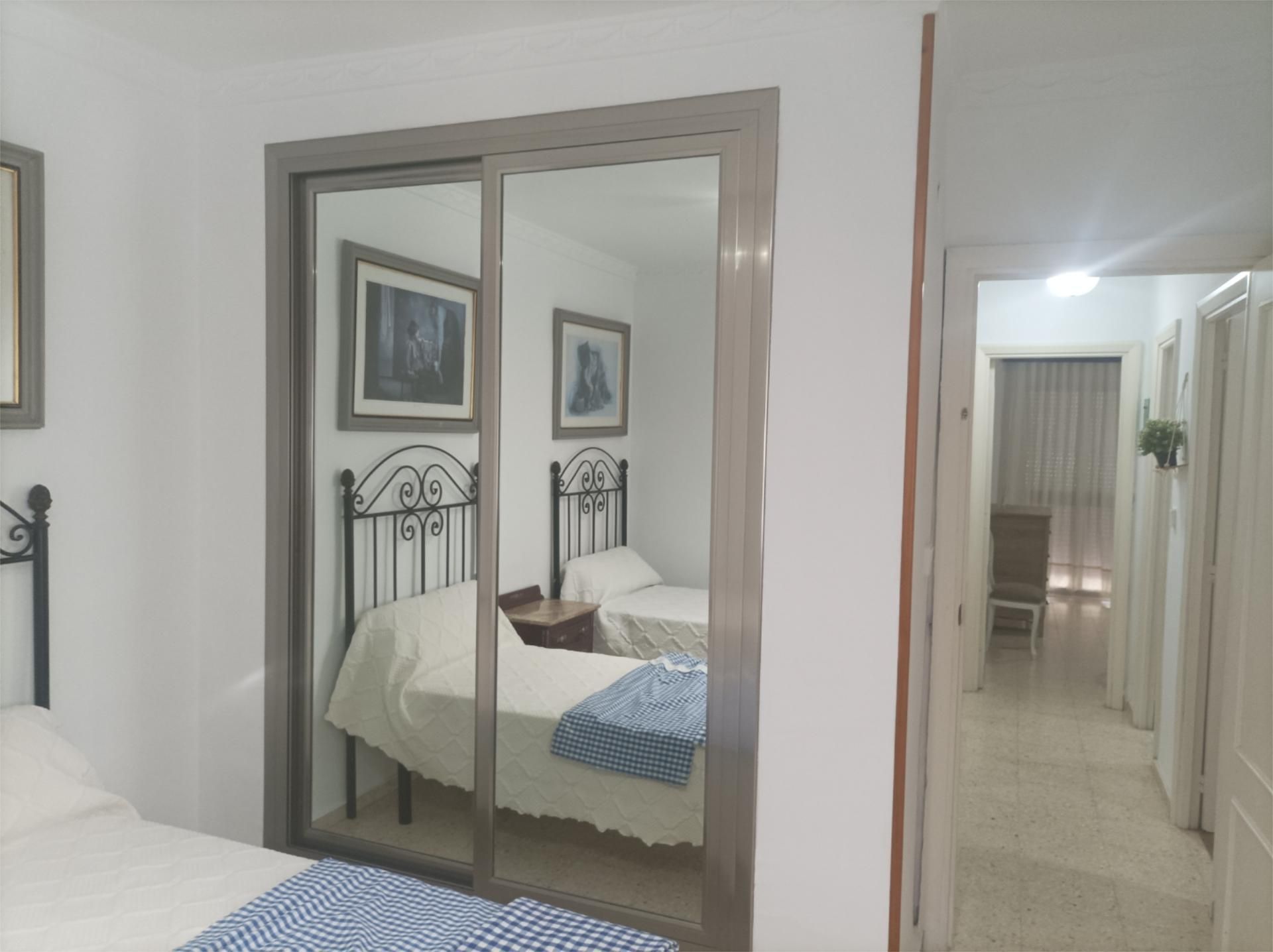 Schlafzimmer von Wohnung zur Miete in Écija mit Klimaanlage, Terrasse und Möbliert