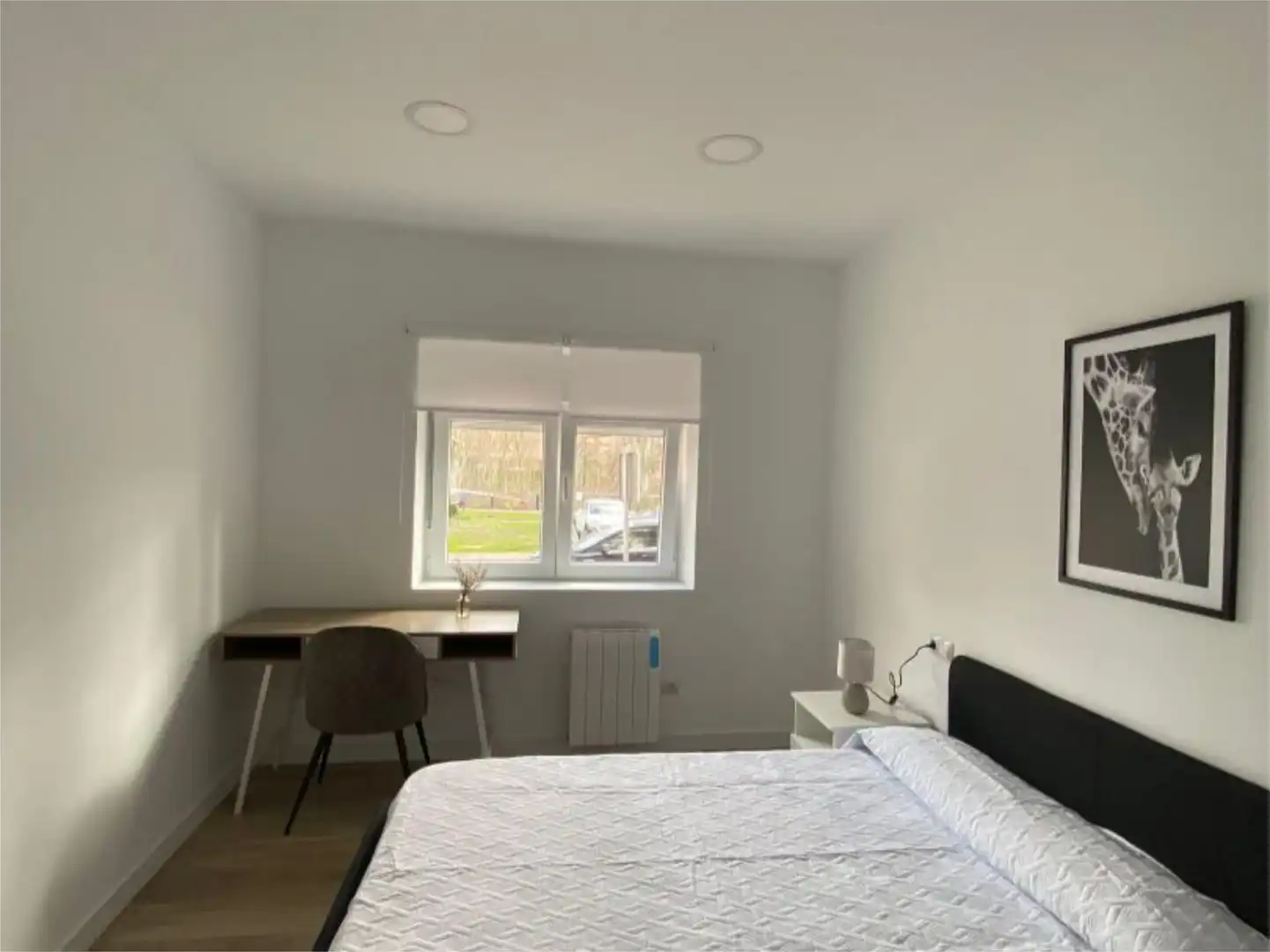 Habitación de Piso para compartir en Valladolid con Calefacción, Parquet y Amueblado